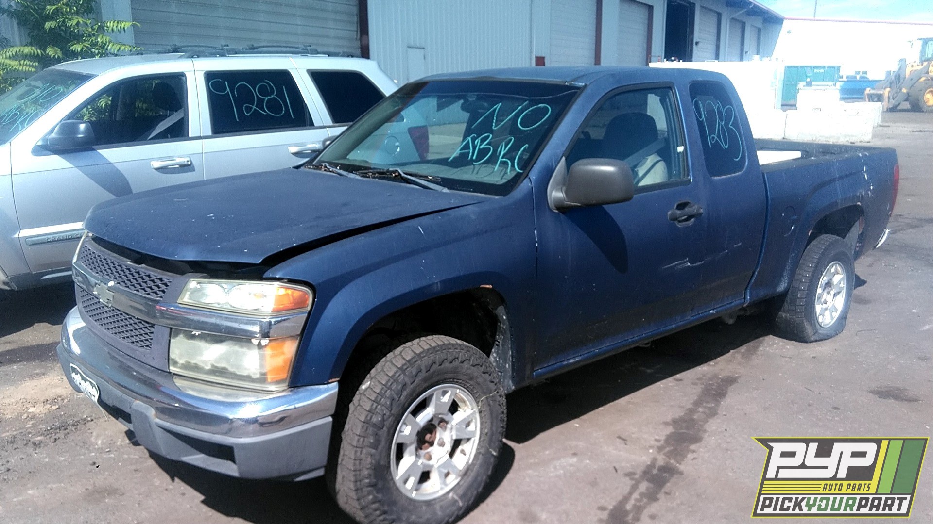 2004 CHEVROLET COLORADO partes disponibles