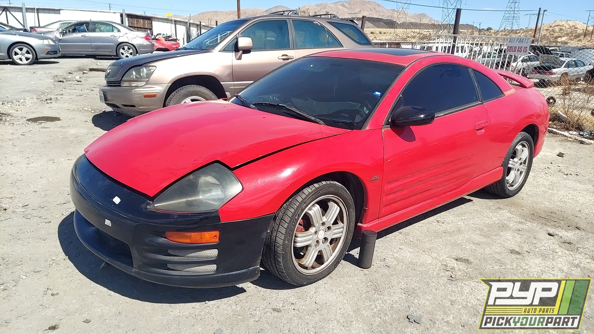 2001 MITSUBISHI ECLIPSE partes disponibles