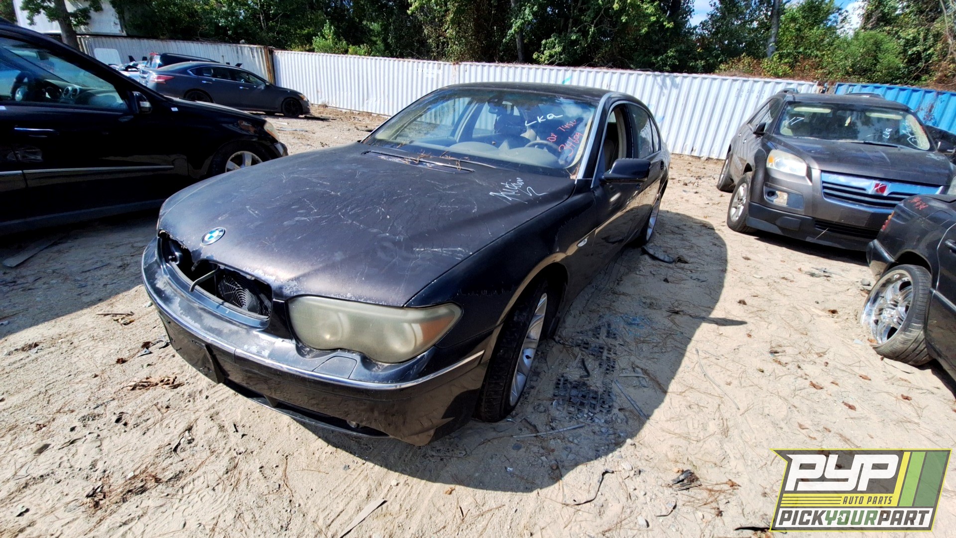 2002 BMW 745LI partes disponibles