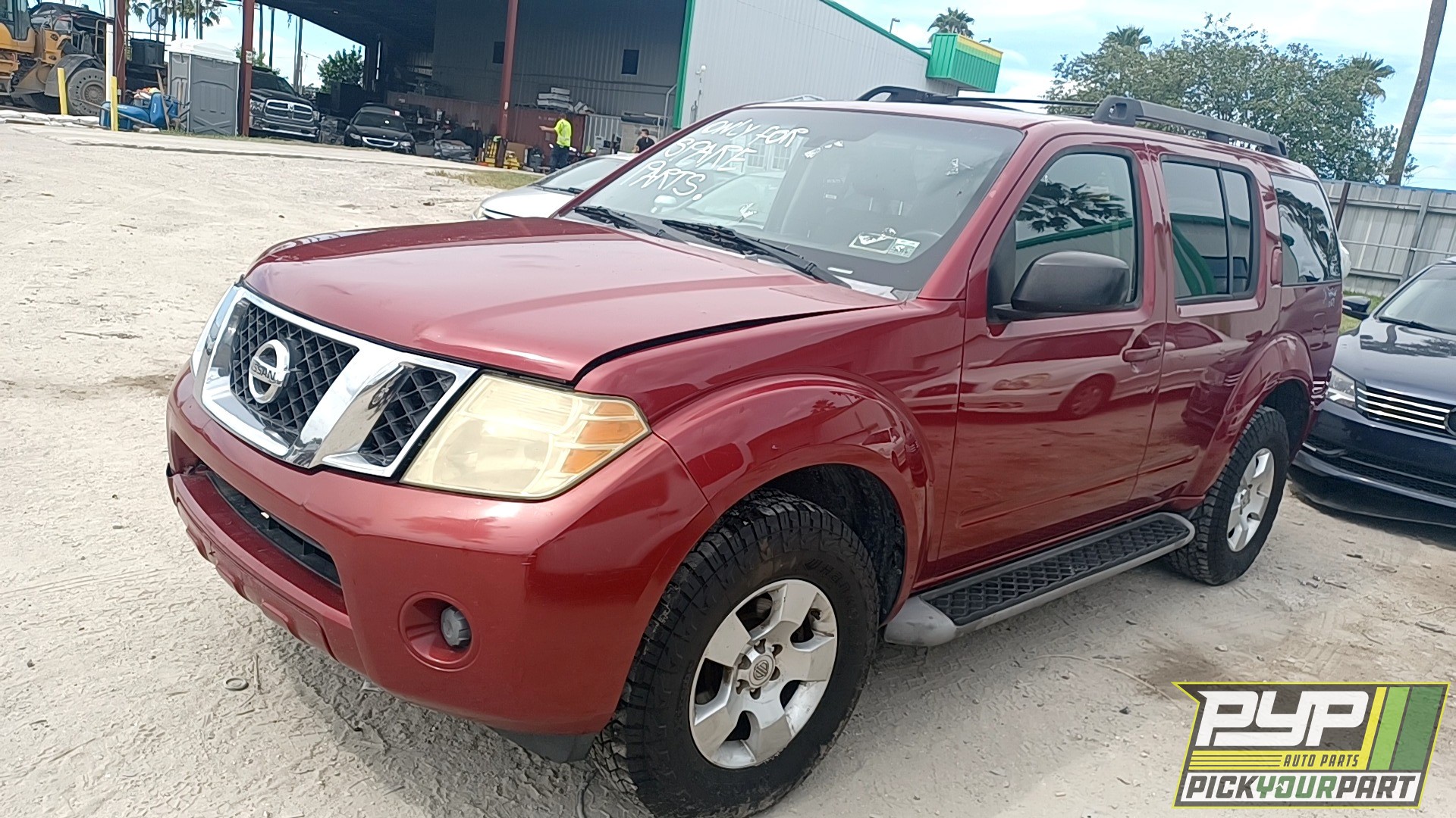 2008 NISSAN PATHFINDER partes disponibles