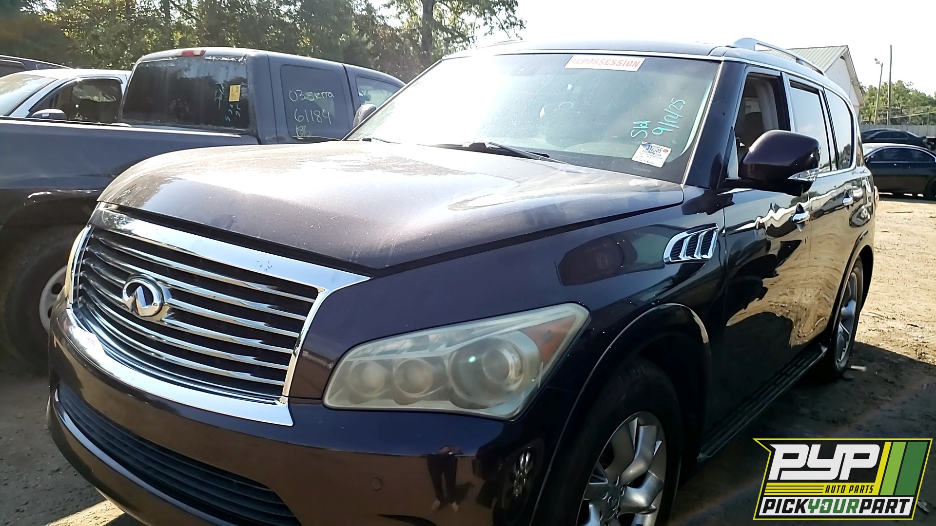 2011 INFINITI QX56 partes disponibles