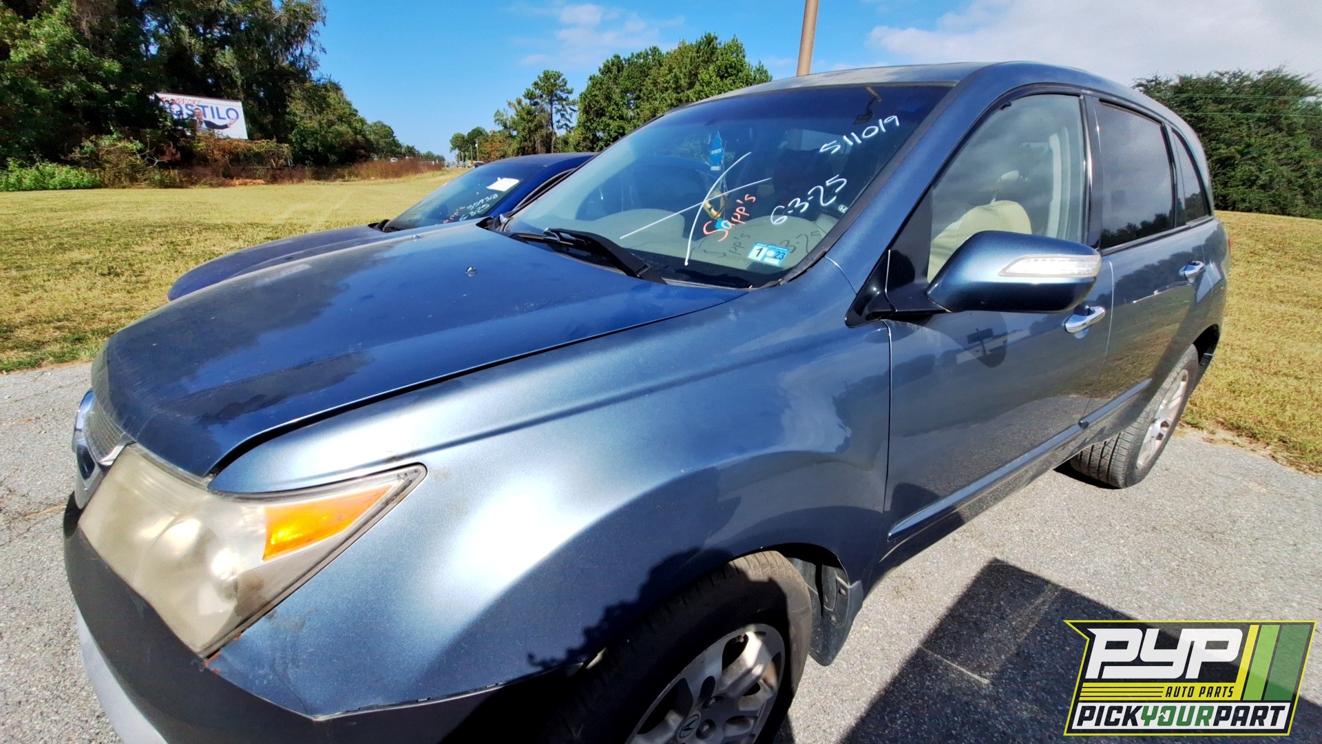 2008 ACURA MDX partes disponibles