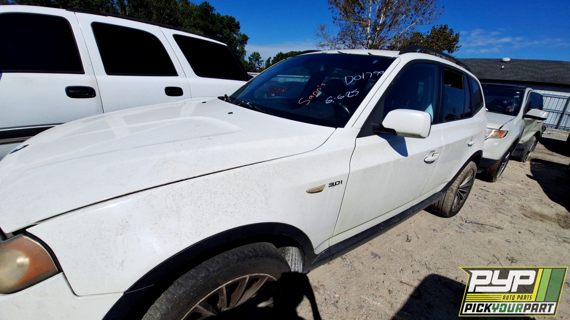 2005 BMW X3 partes disponibles