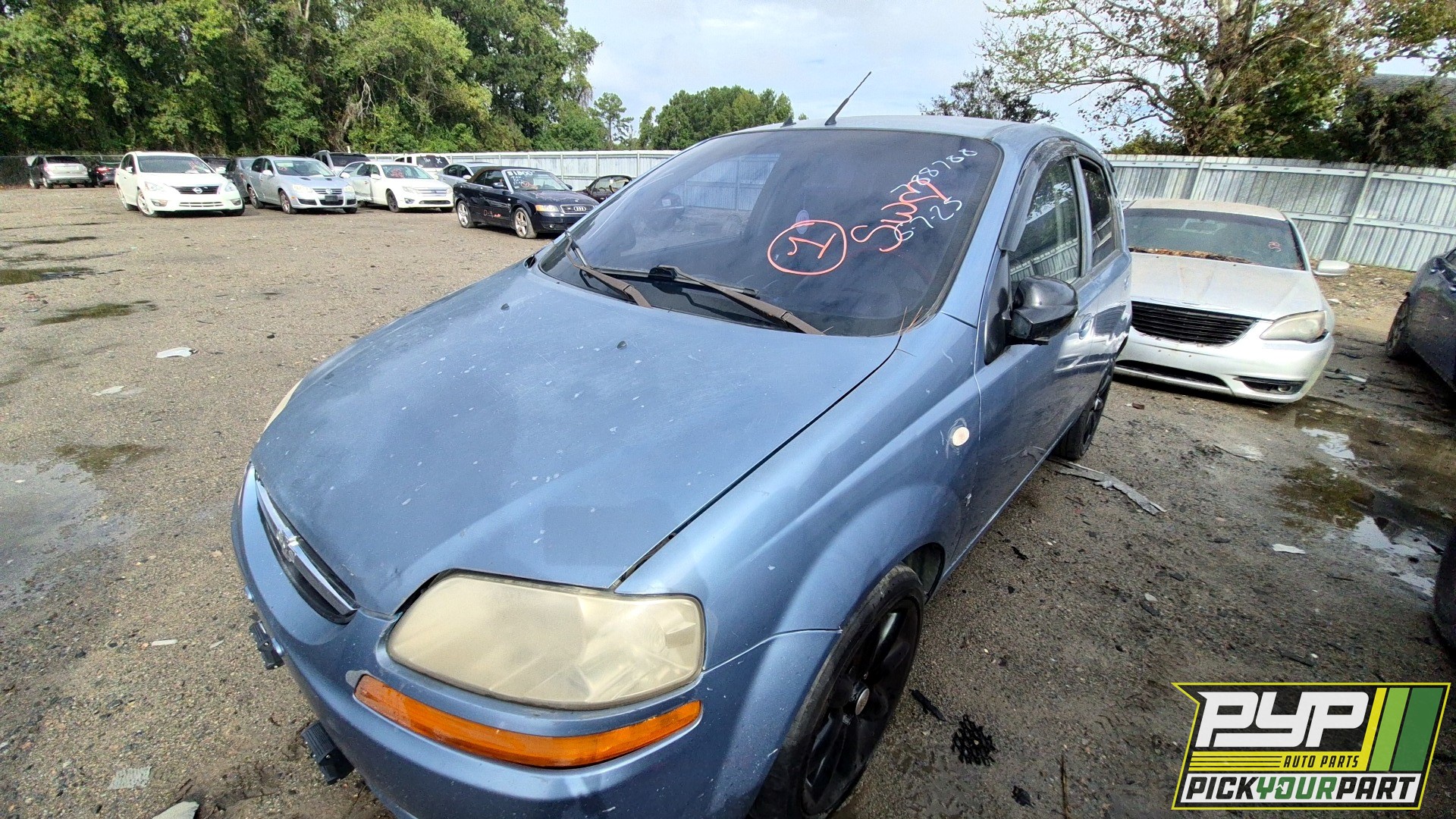 2007 CHEVROLET AVEO5 partes disponibles