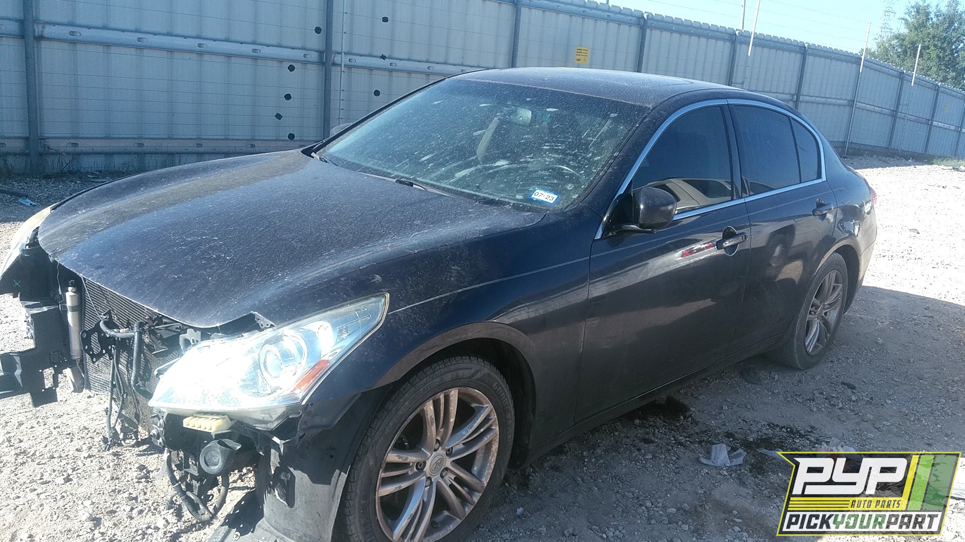 2012 INFINITI G37 partes disponibles