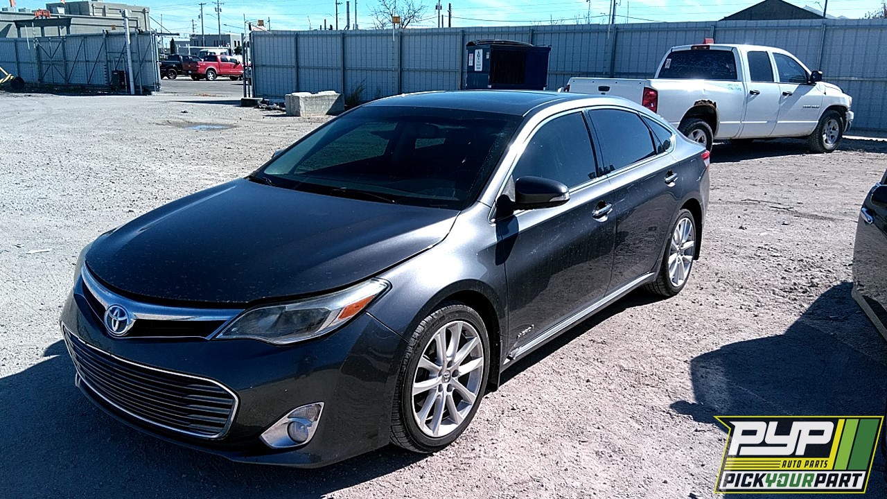 2013 TOYOTA AVALON partes disponibles