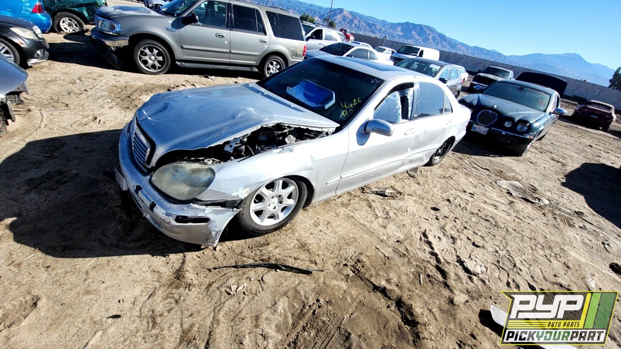 2001 MERCEDES-BENZ S500 partes disponibles