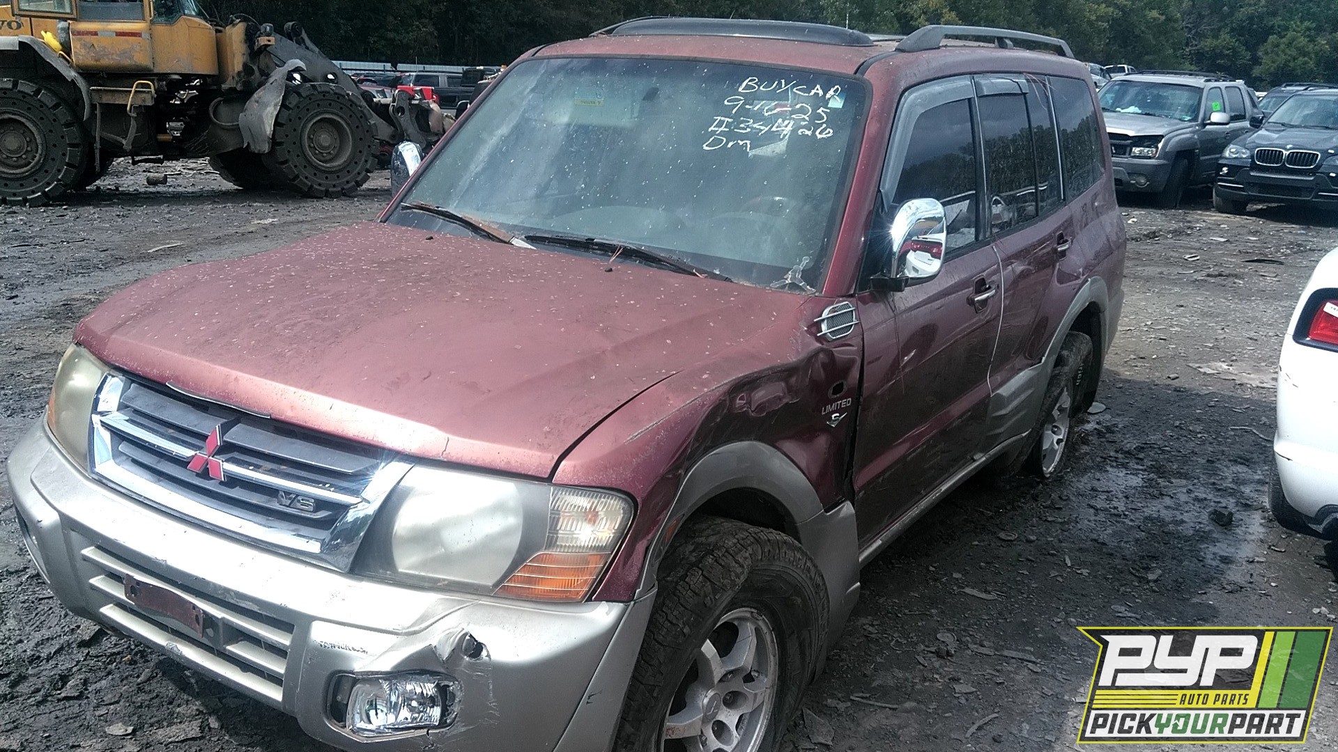 2001 MITSUBISHI MONTERO partes disponibles