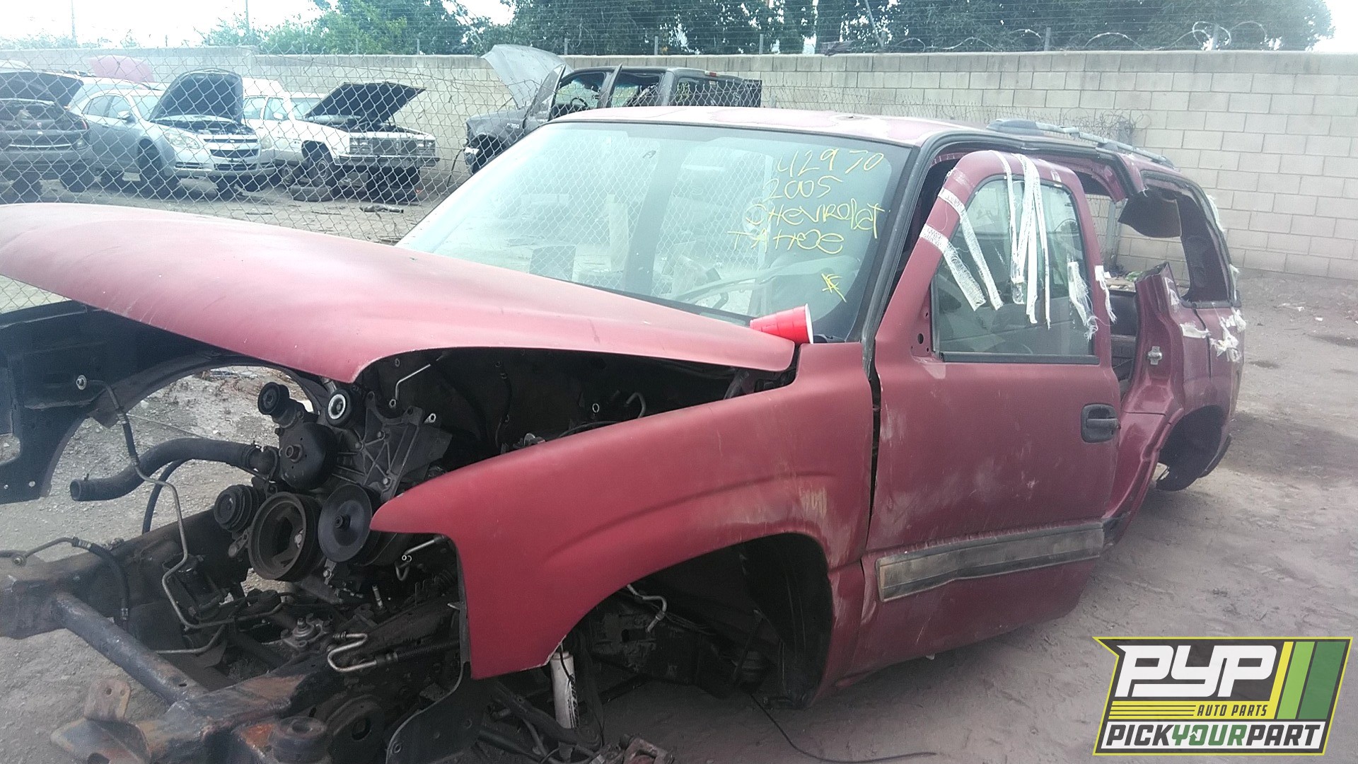 2005 CHEVROLET TAHOE partes disponibles