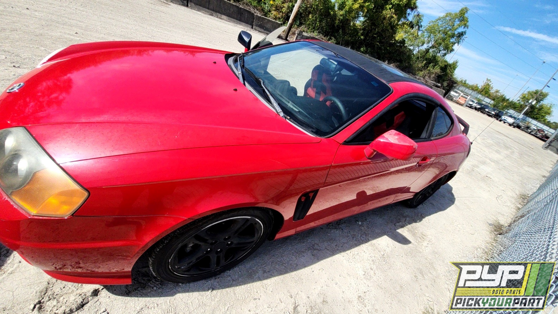 2004 HYUNDAI TIBURON partes disponibles