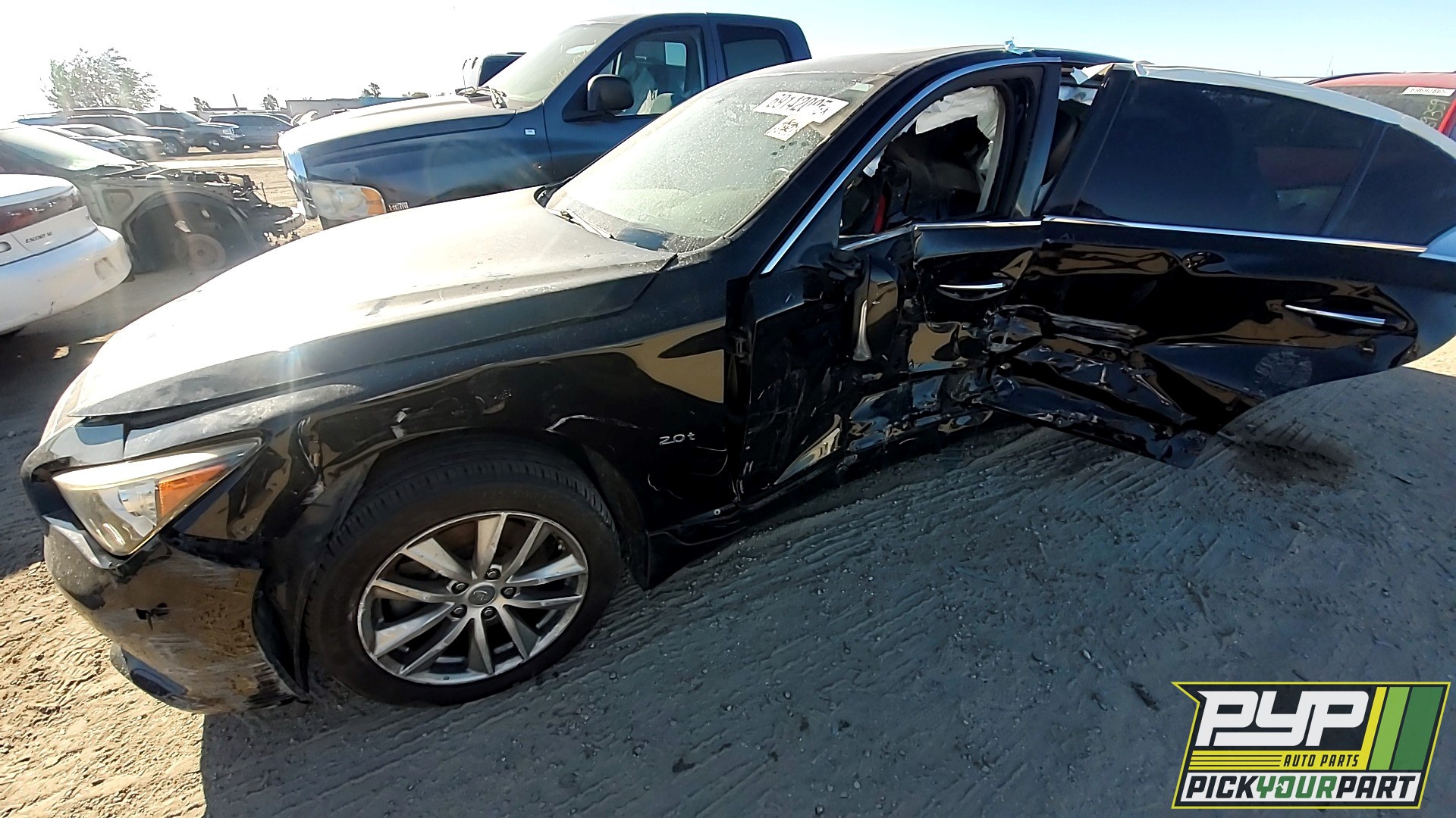 2016 INFINITI Q50 partes disponibles