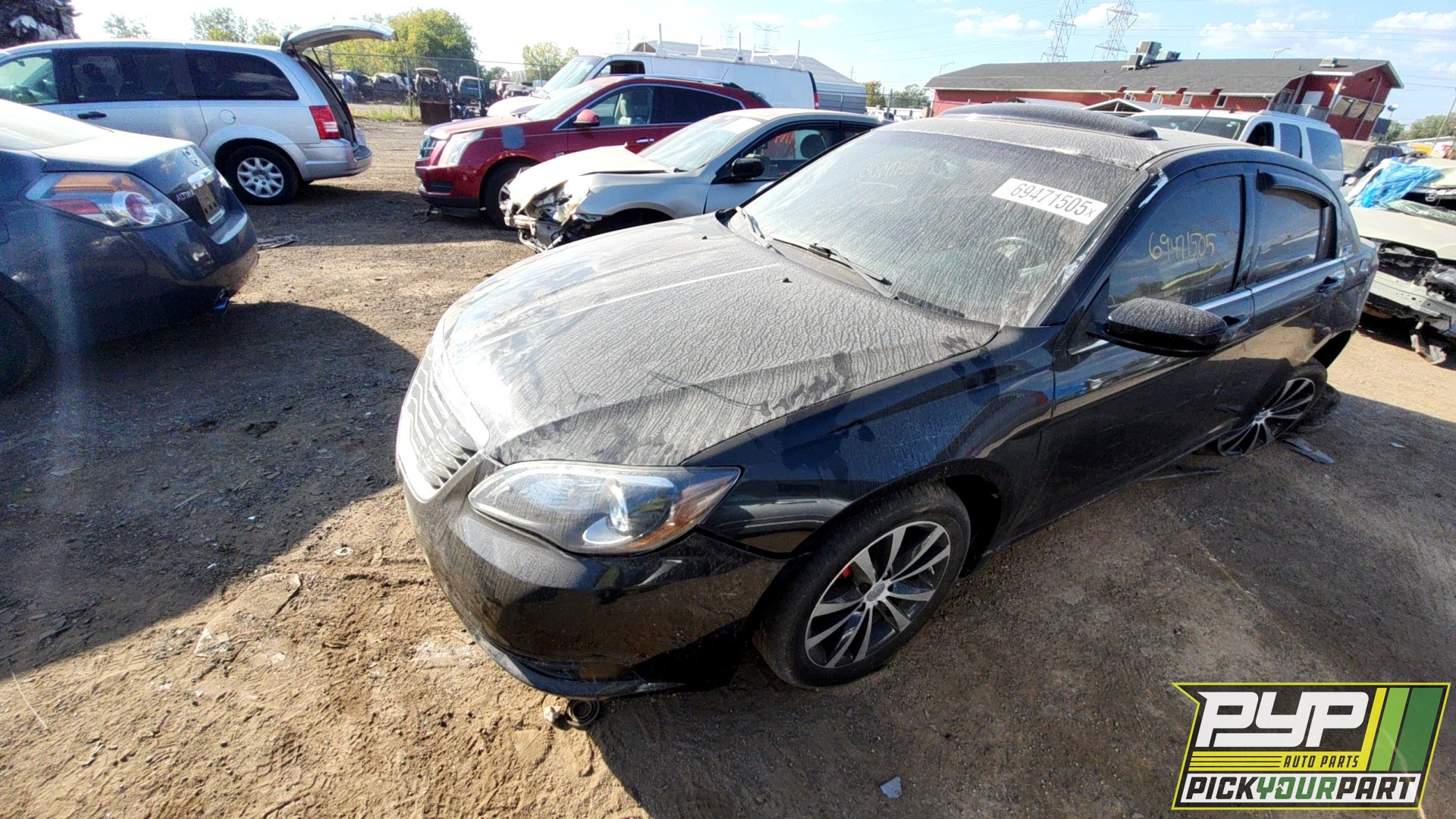 2011 CHRYSLER 200 partes disponibles