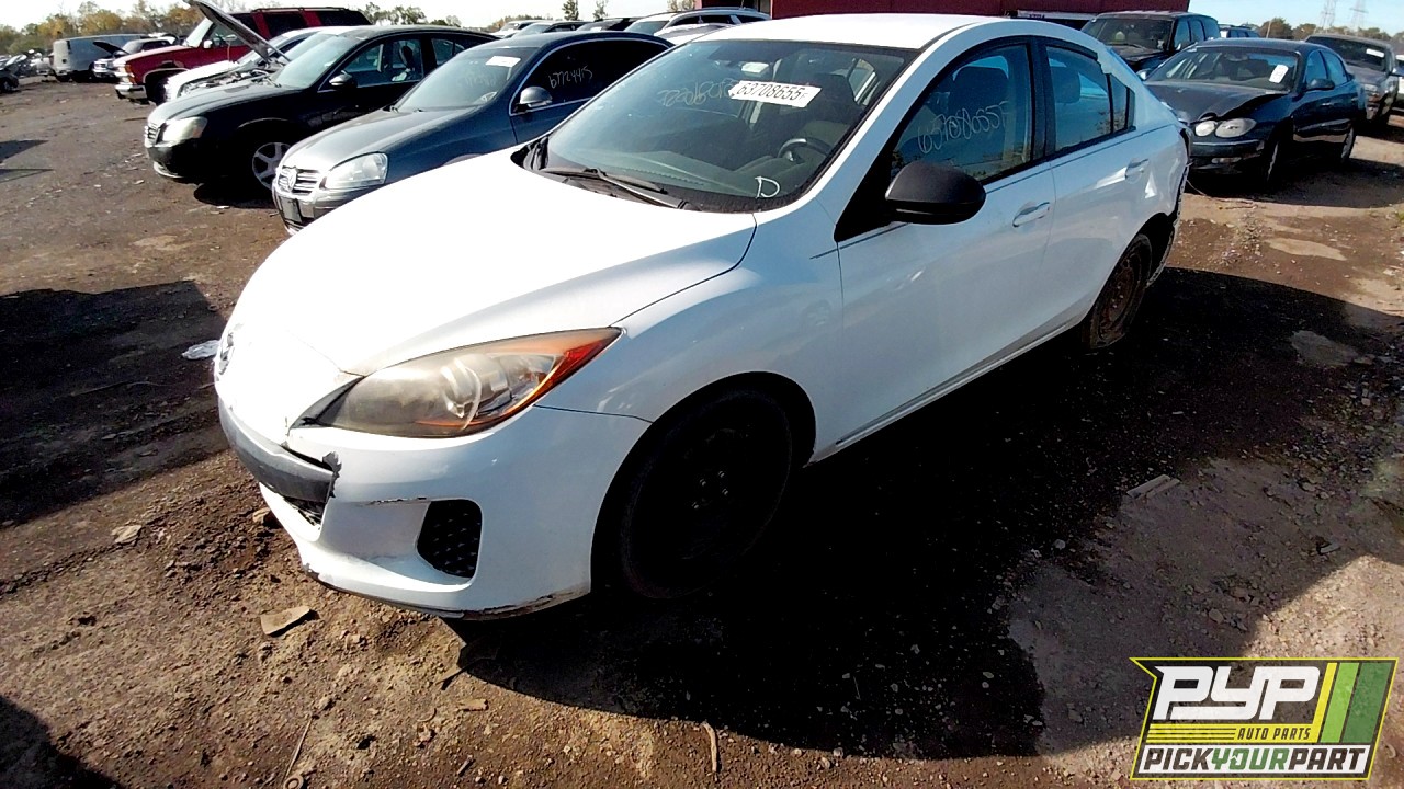 2013 MAZDA 3 partes disponibles