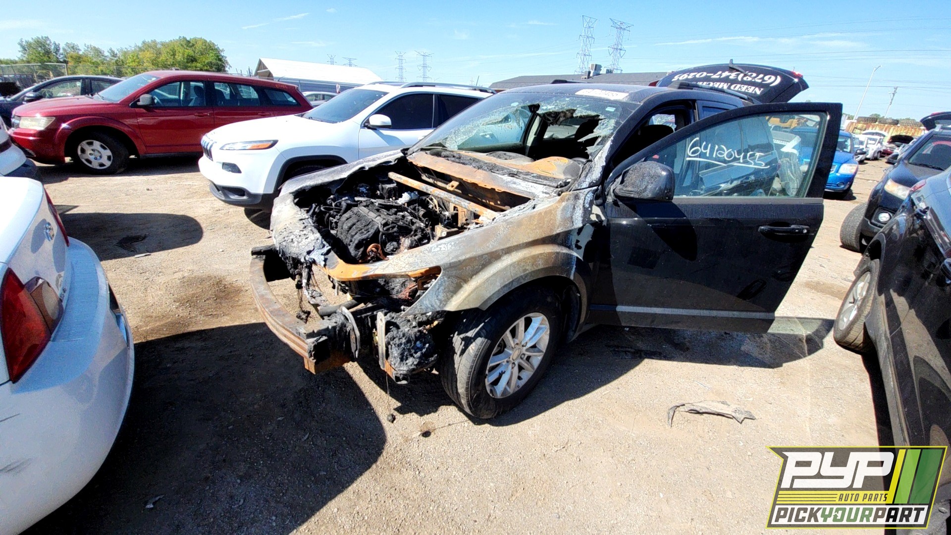 2017 DODGE JOURNEY partes disponibles