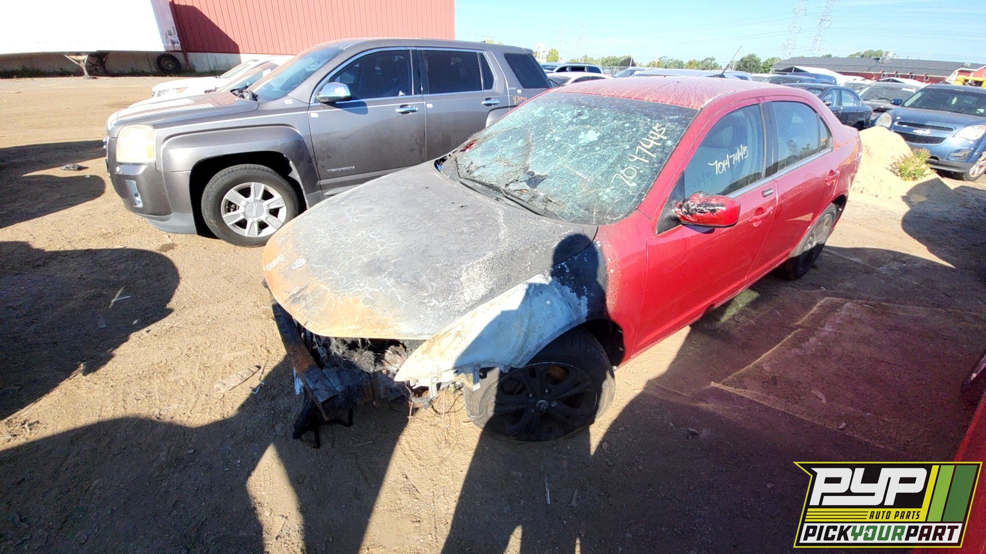 2012 FORD FUSION partes disponibles