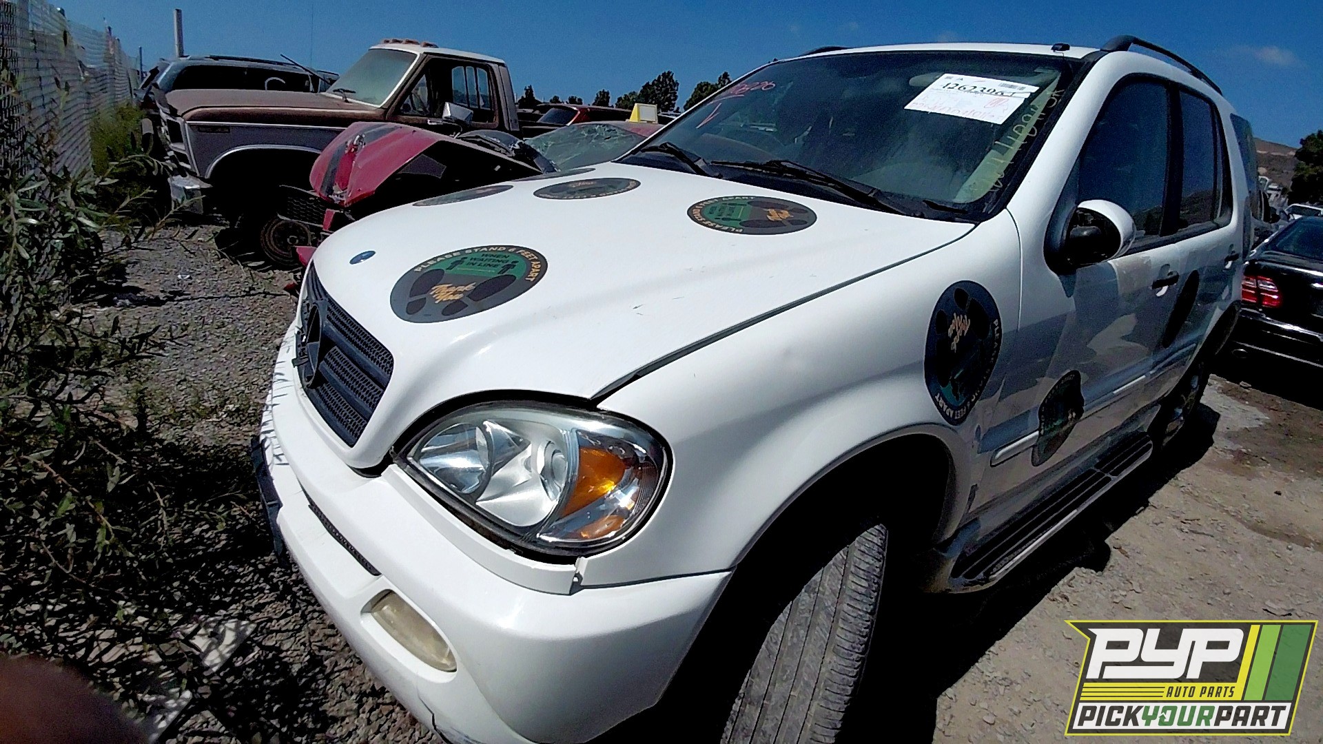 2005 MERCEDES-BENZ ML350 partes disponibles