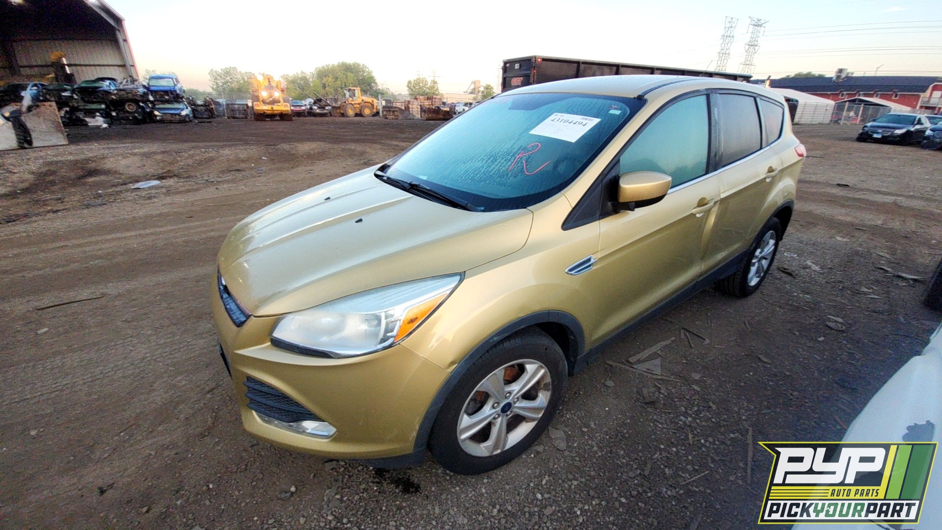2014 FORD ESCAPE partes disponibles