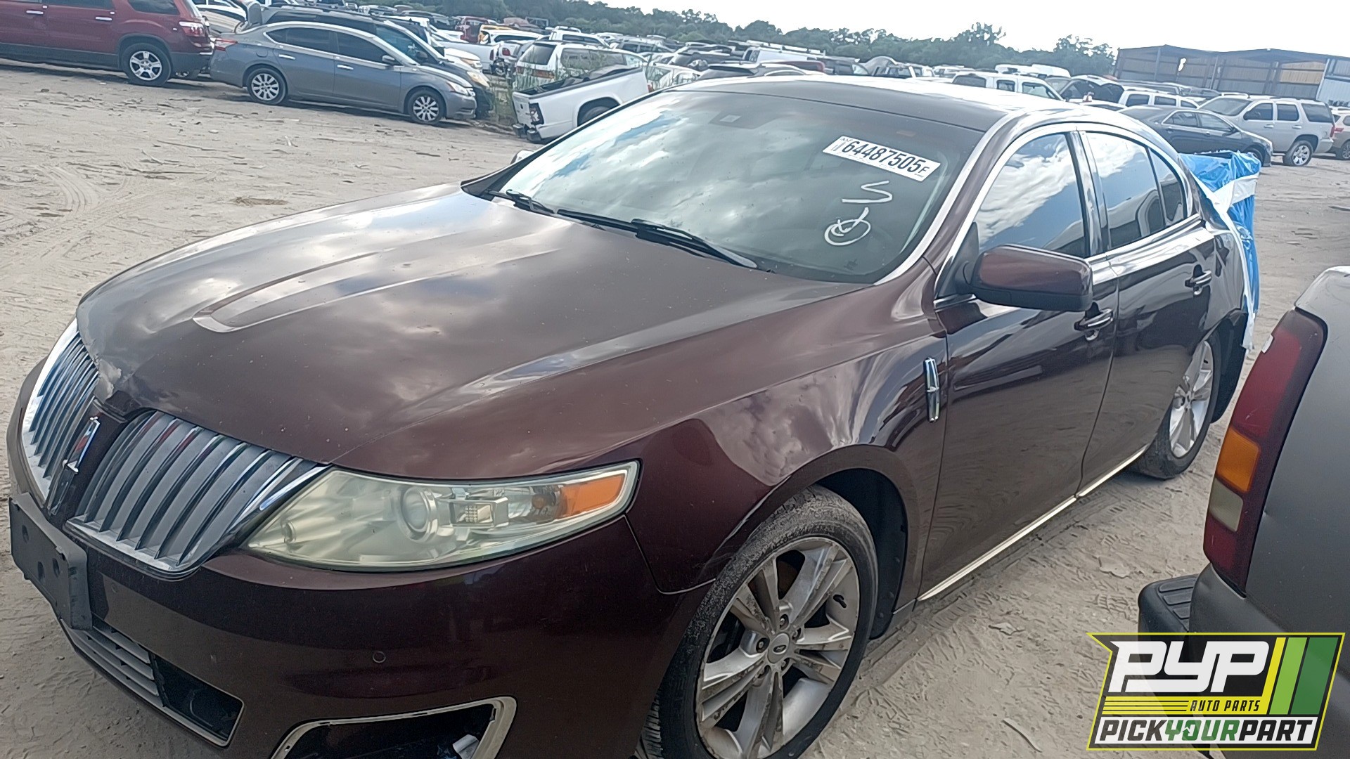 2010 LINCOLN MKS partes disponibles