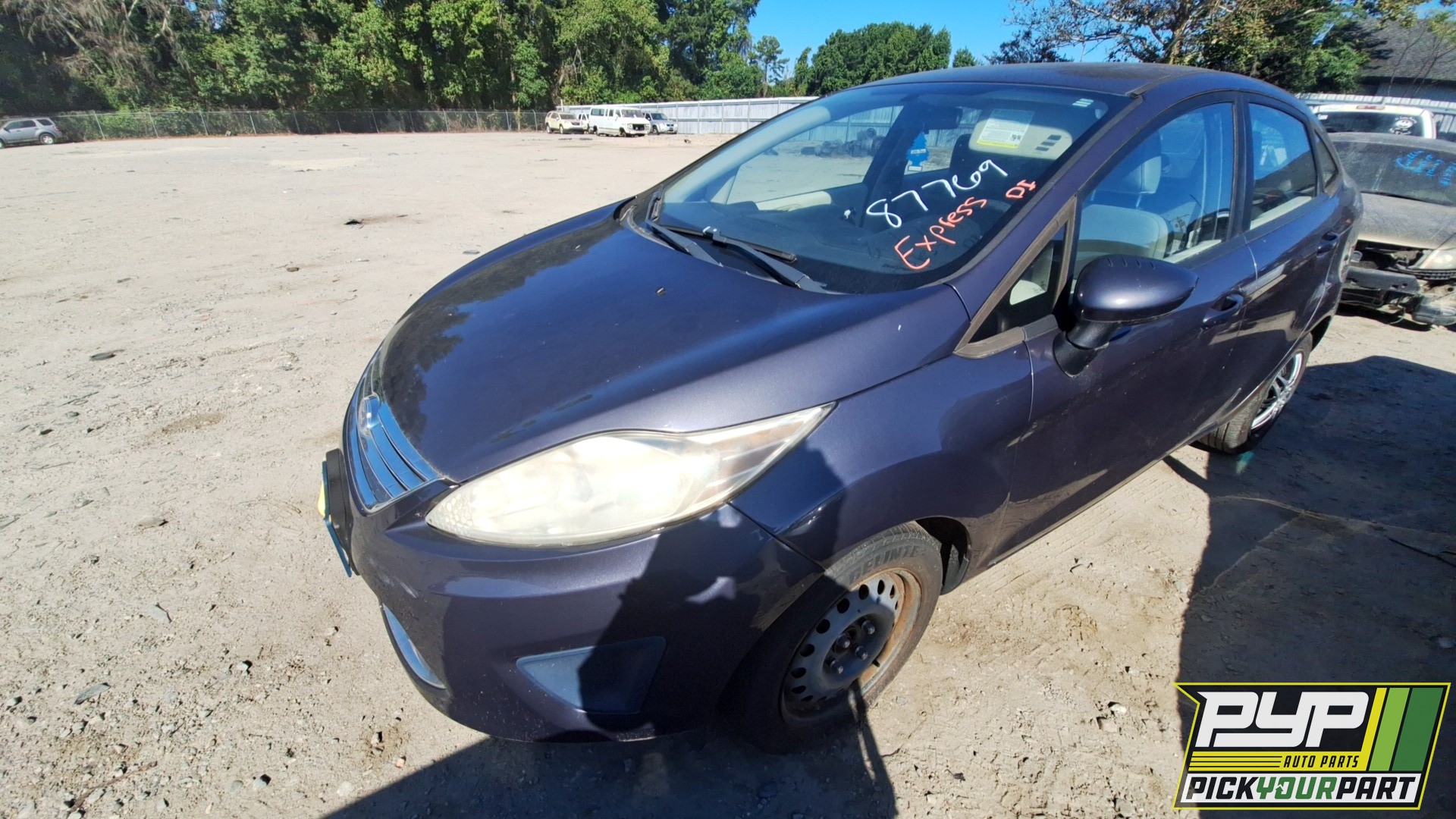 2012 FORD FIESTA partes disponibles