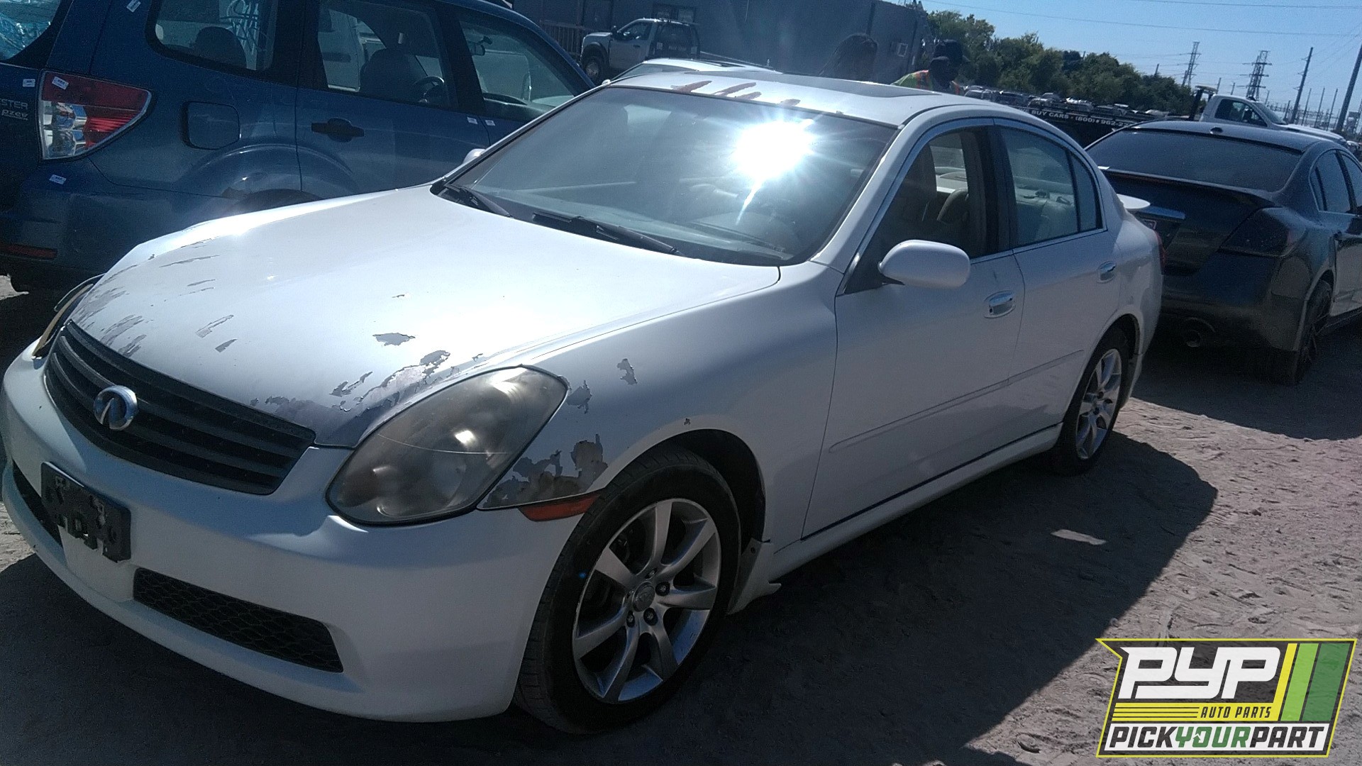 2006 INFINITI G35 partes disponibles