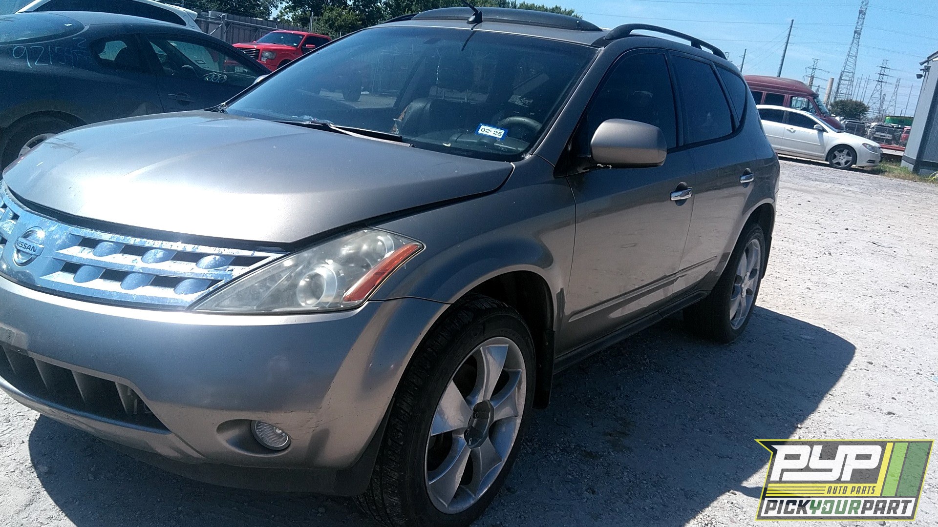2003 NISSAN MURANO partes disponibles