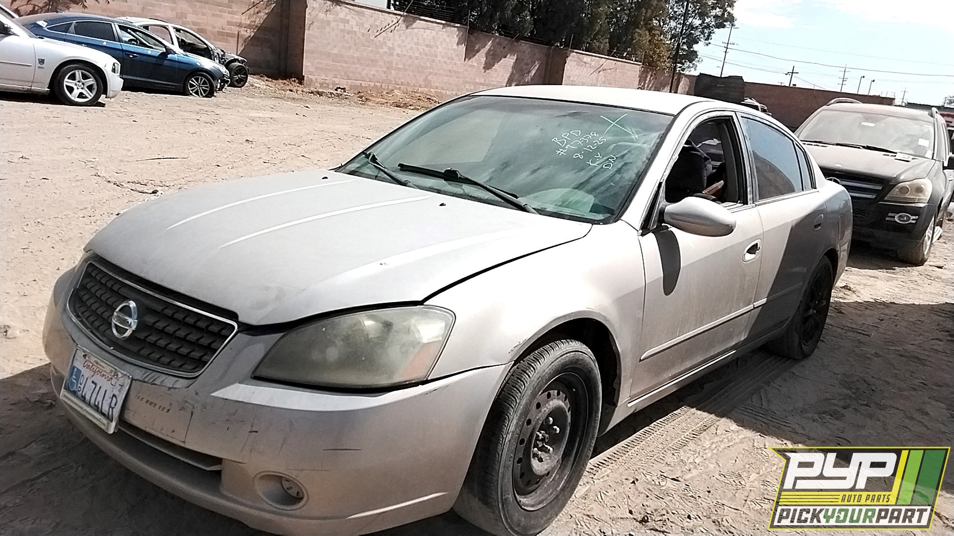 2005 NISSAN ALTIMA partes disponibles