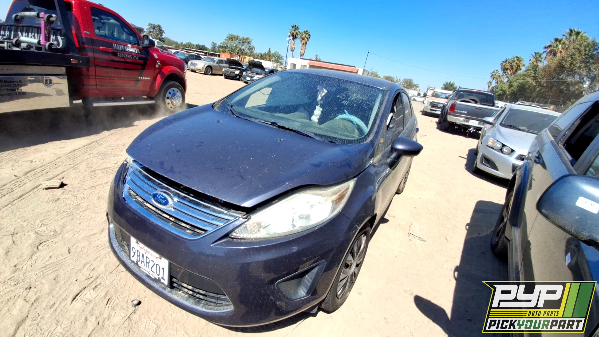 2012 FORD FIESTA partes disponibles