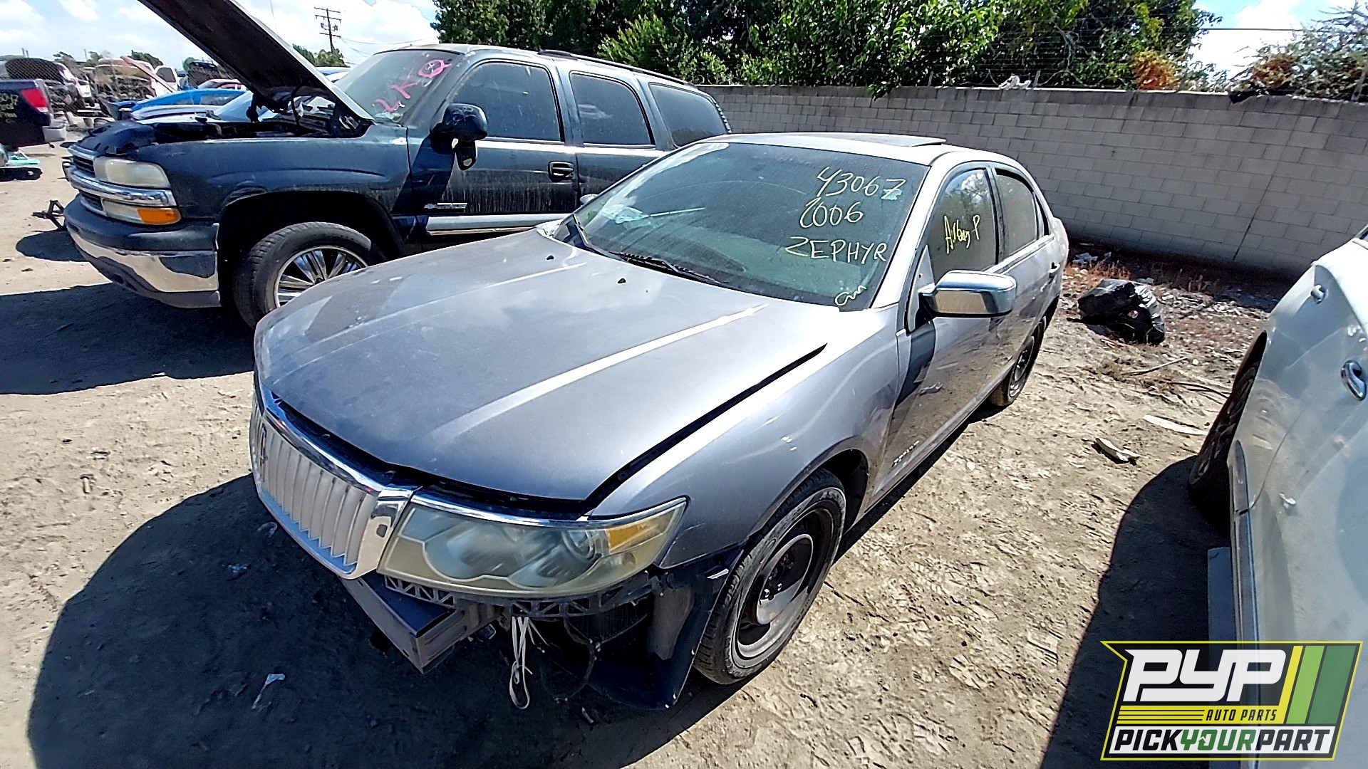 2006 LINCOLN ZEPHYR partes disponibles