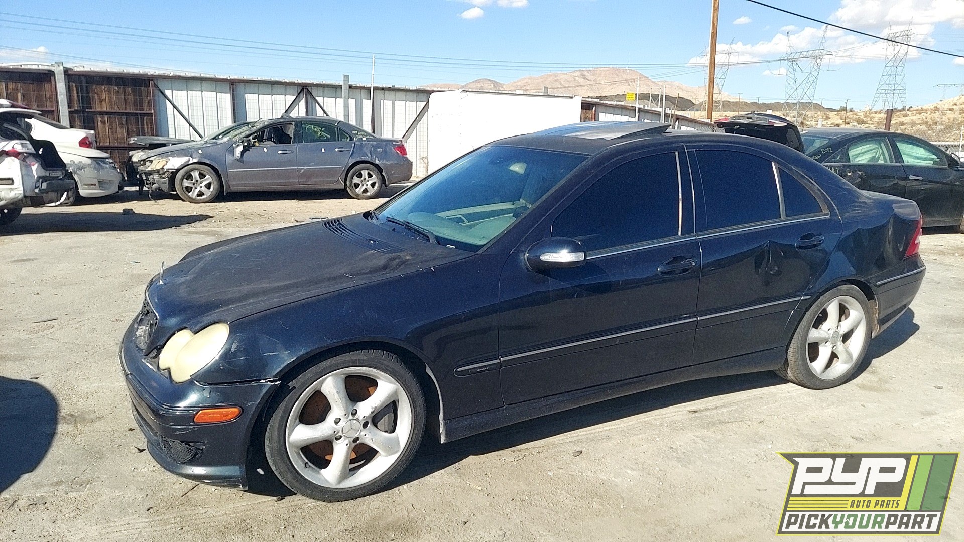 2005 MERCEDES-BENZ C230 available for parts