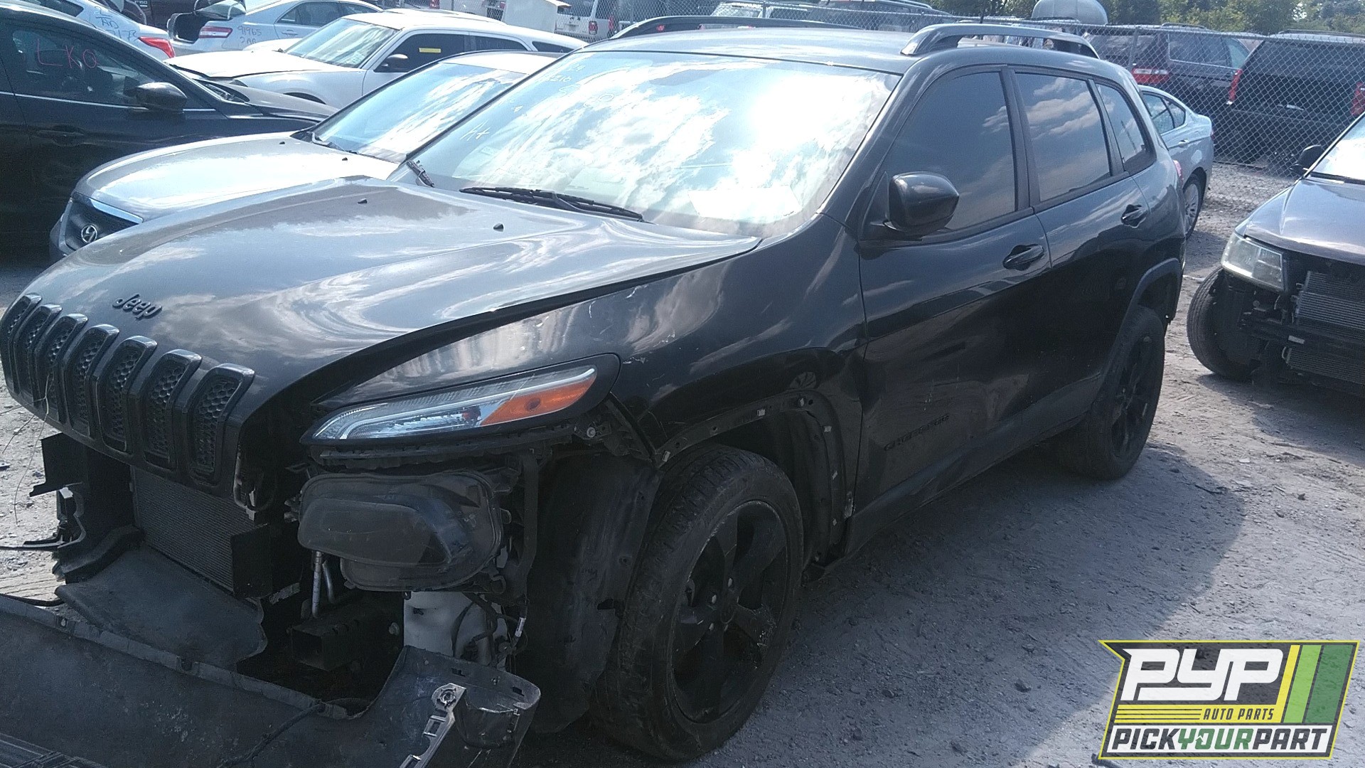 2018 JEEP CHEROKEE partes disponibles