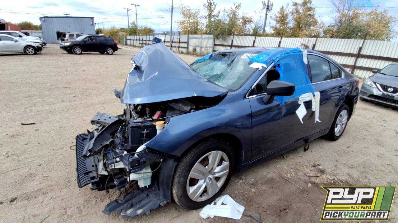 2018 SUBARU LEGACY partes disponibles