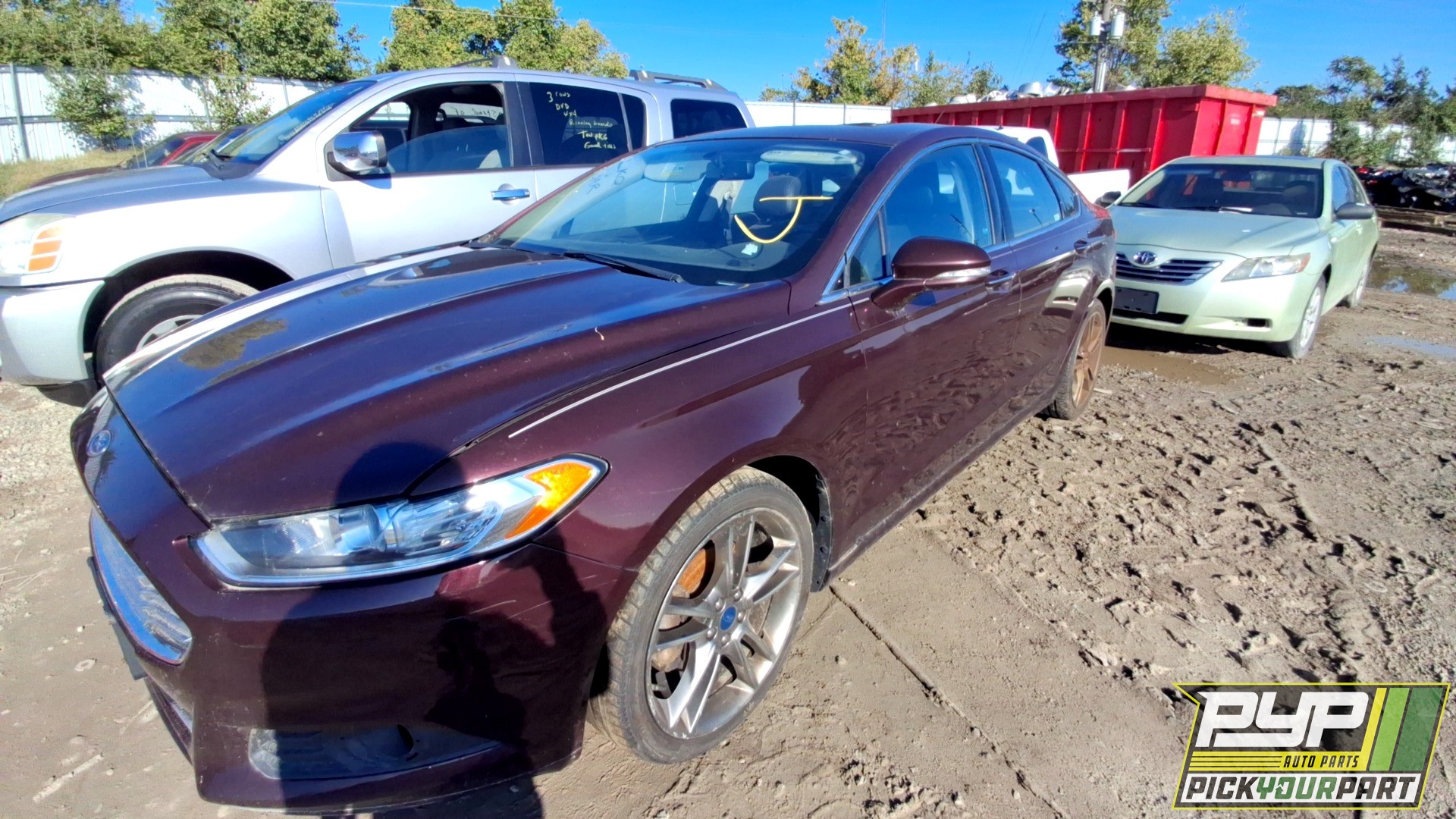 2013 FORD FUSION partes disponibles