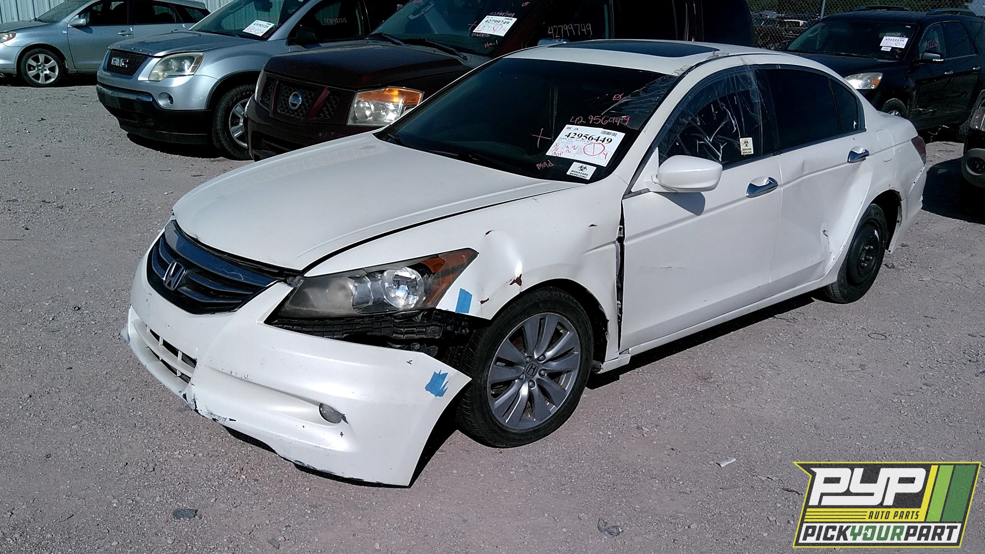 2011 HONDA ACCORD partes disponibles