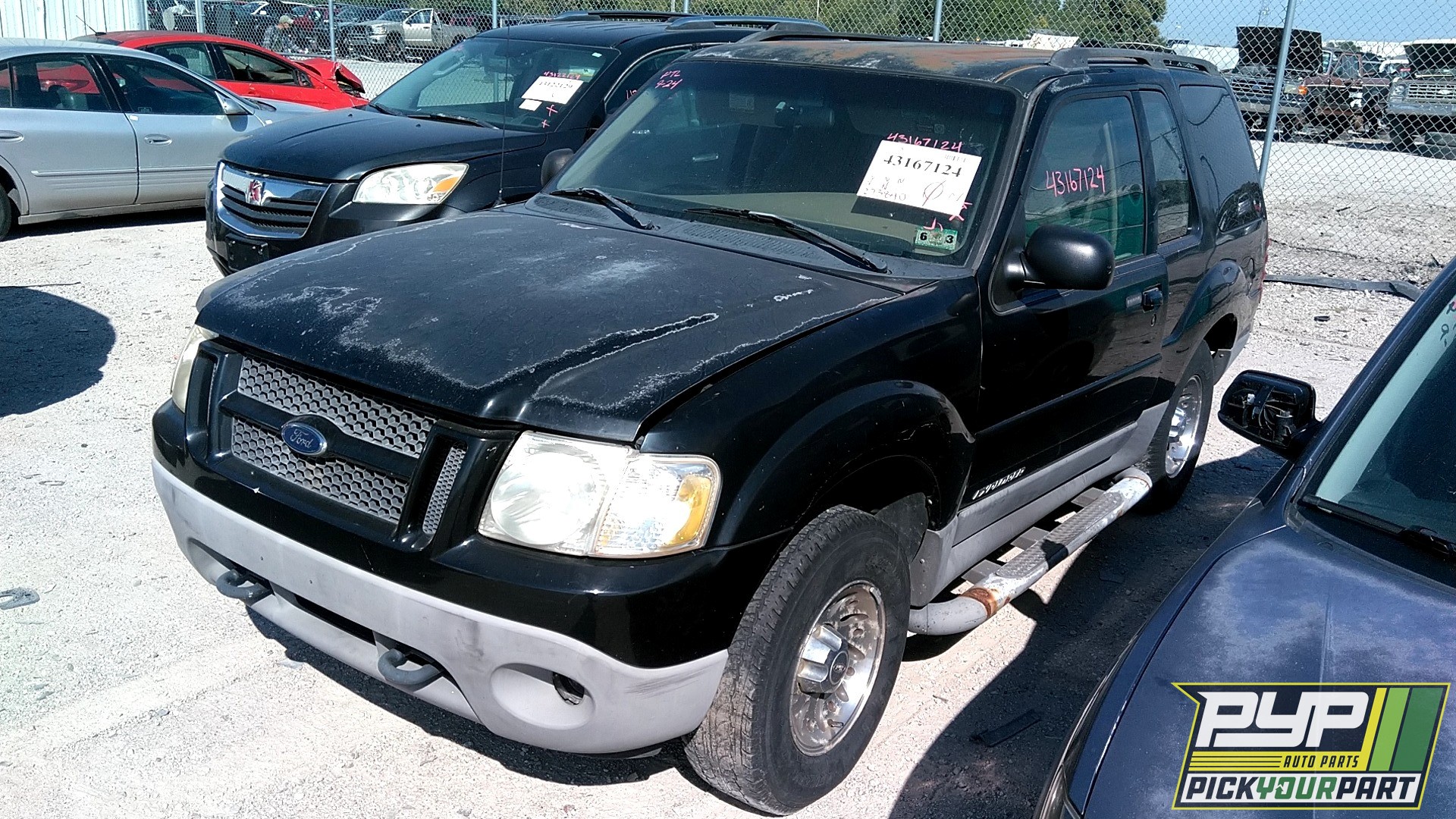 2001 FORD EXPLORER SPORT partes disponibles