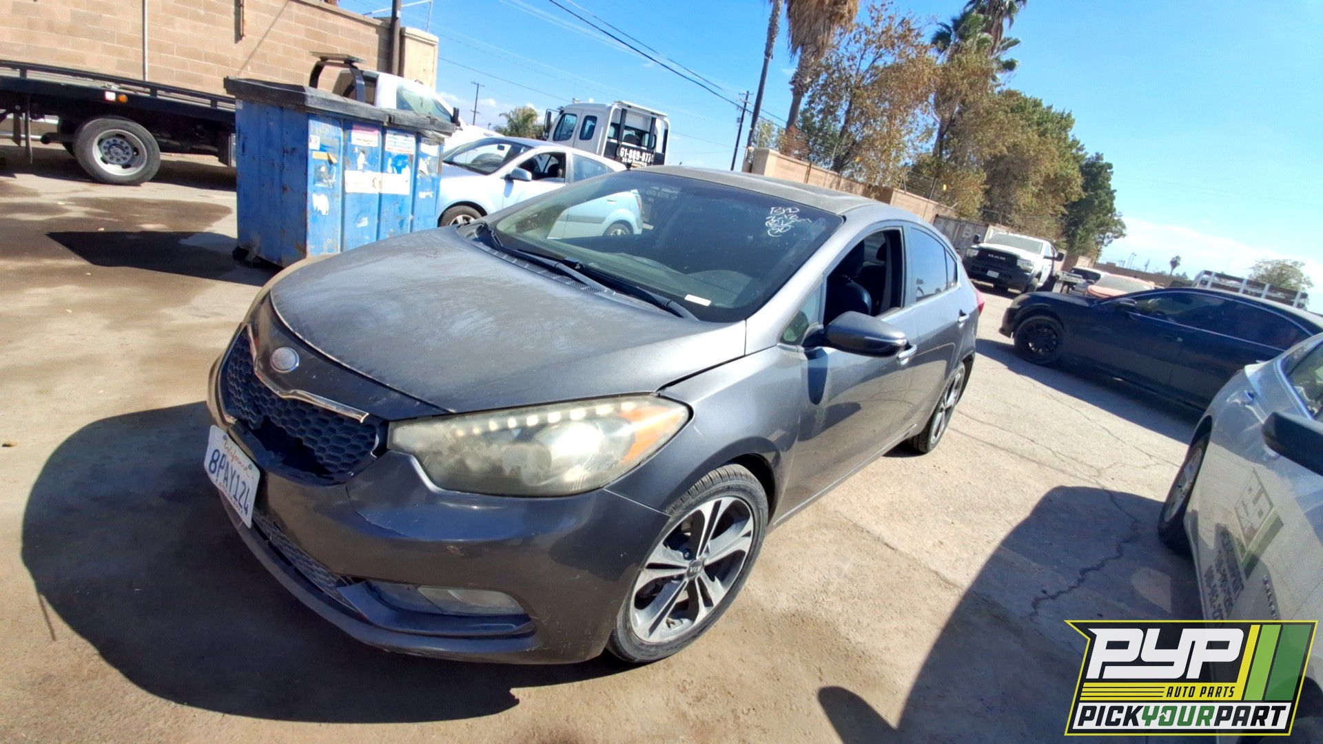 2014 KIA FORTE partes disponibles