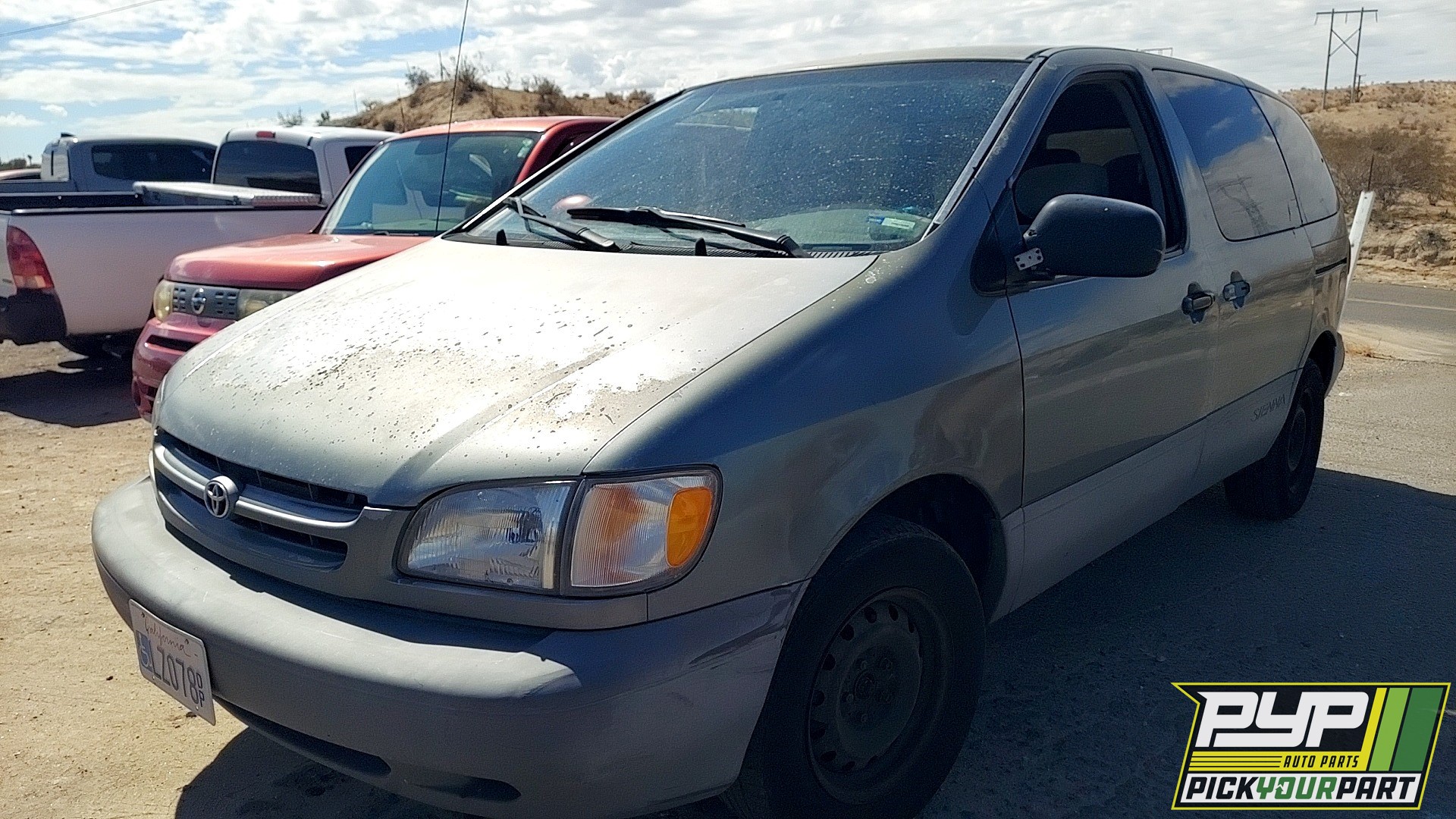 2000 TOYOTA SIENNA partes disponibles