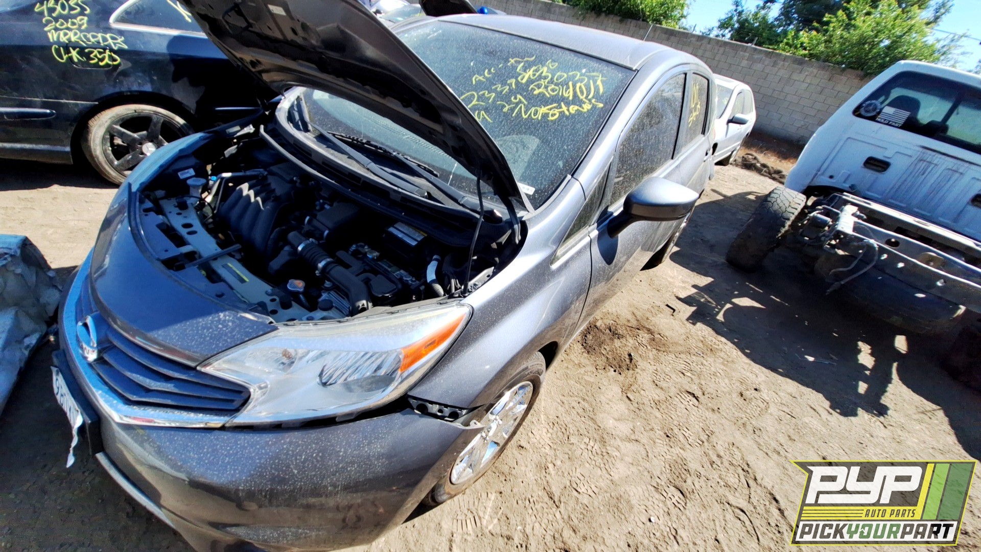 2016 NISSAN VERSA NOTE partes disponibles