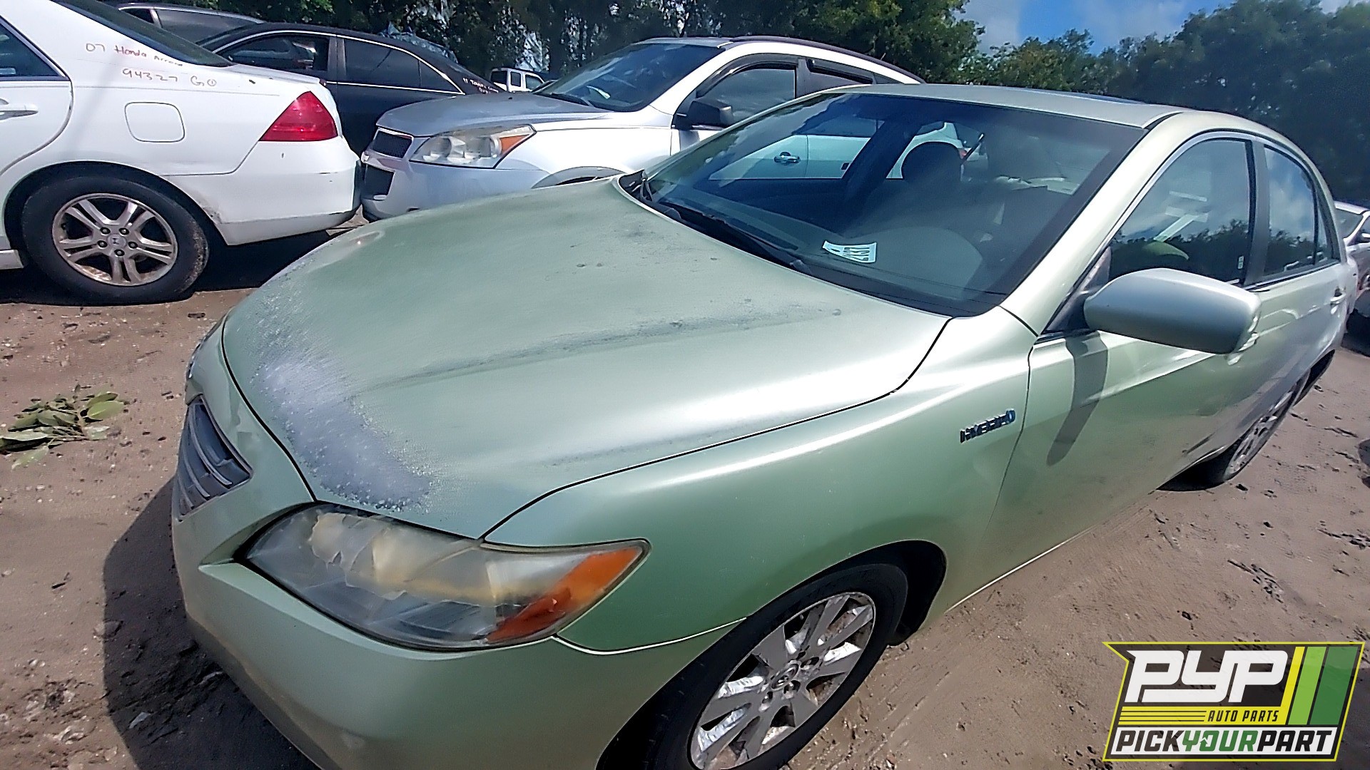 2007 TOYOTA CAMRY partes disponibles