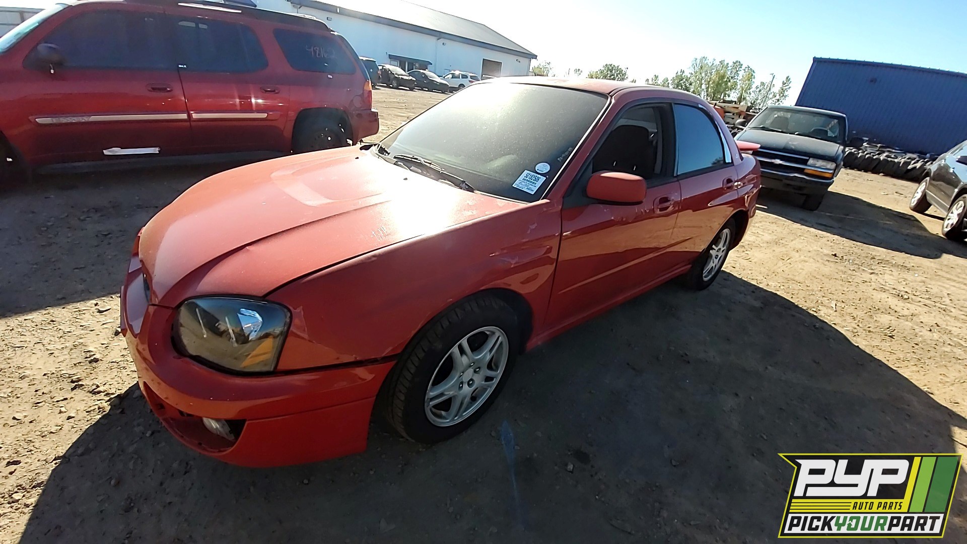 2004 SUBARU IMPREZA partes disponibles