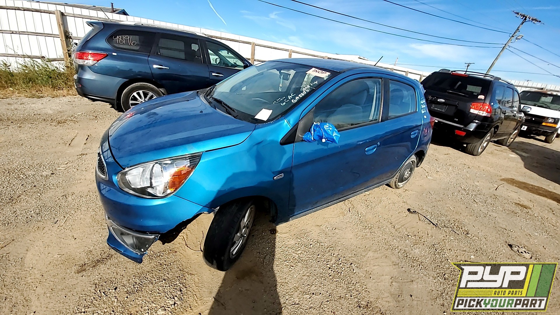 2019 MITSUBISHI MIRAGE available for parts