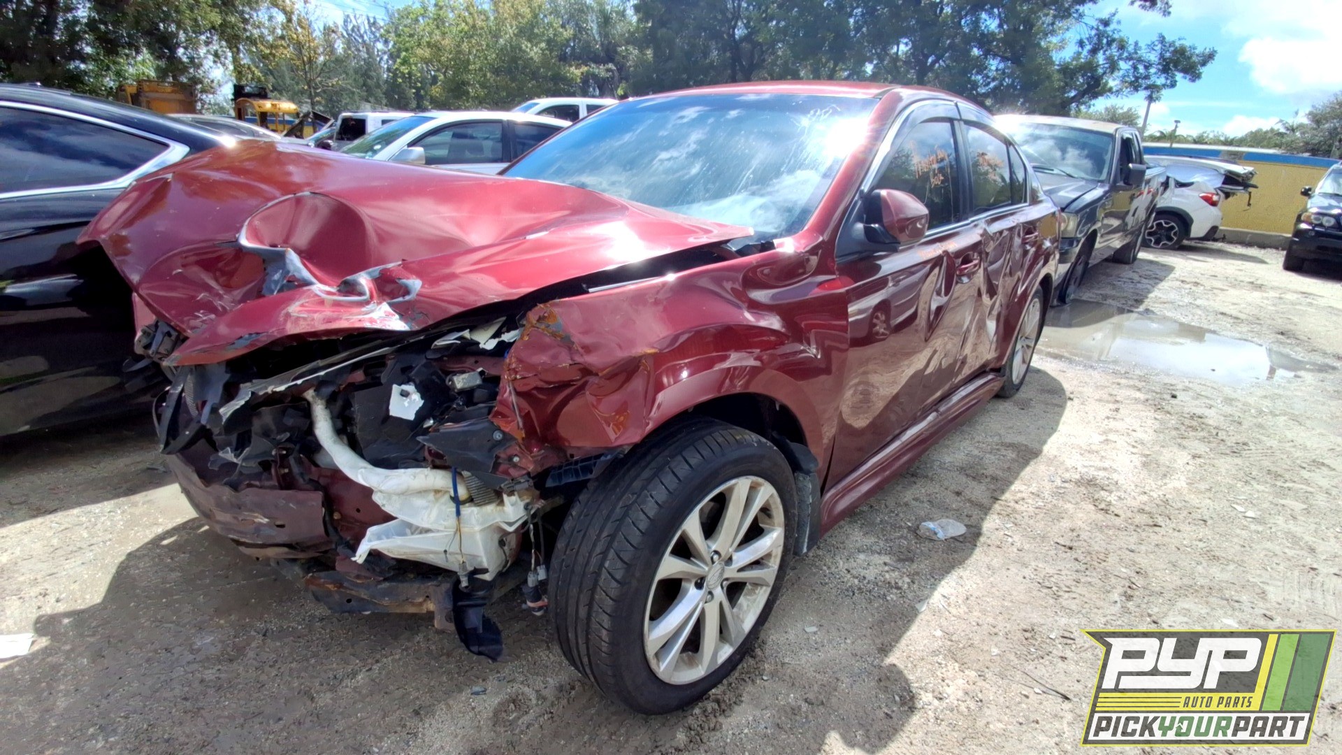 2014 SUBARU LEGACY partes disponibles