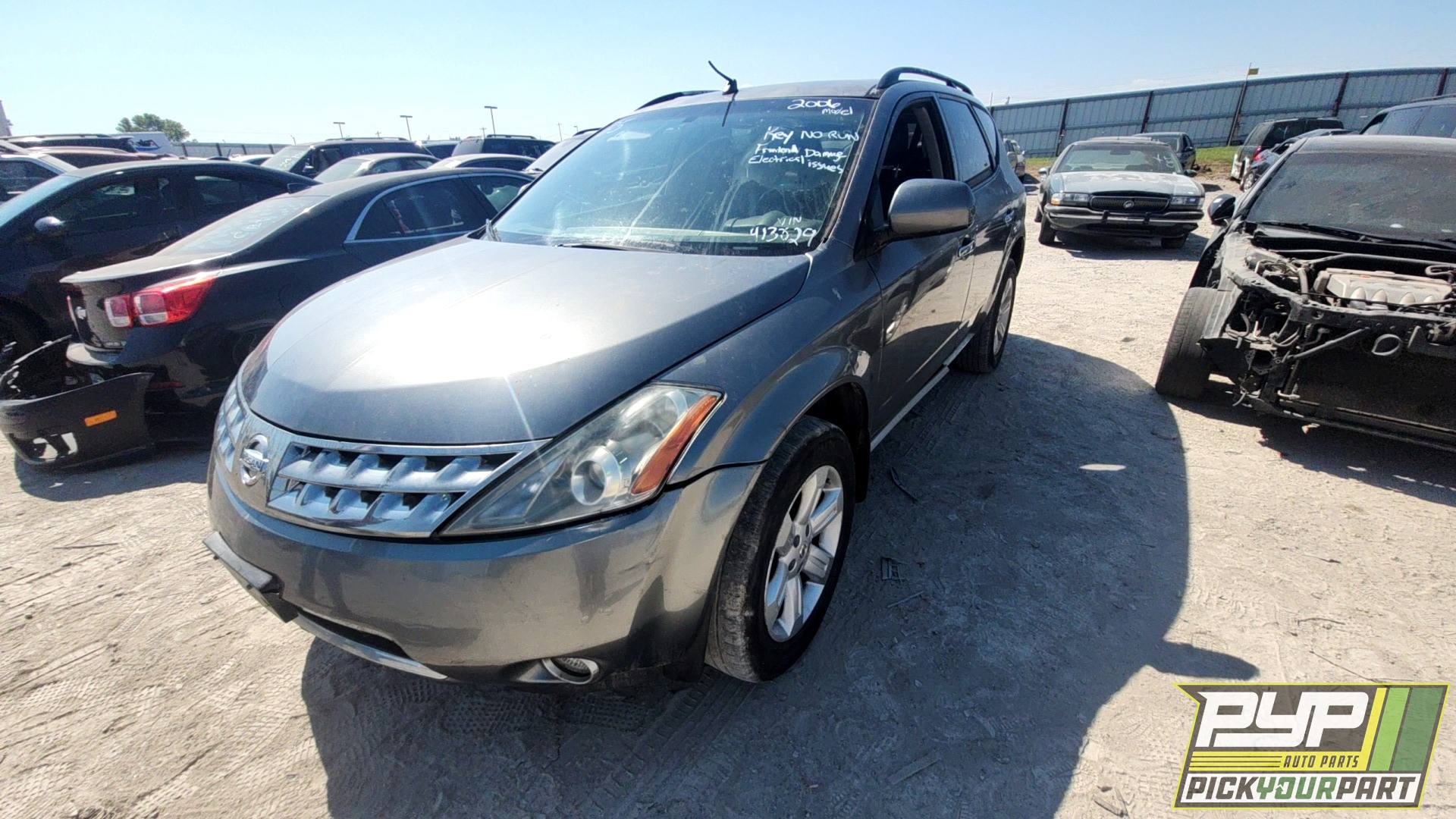 2006 NISSAN MURANO partes disponibles