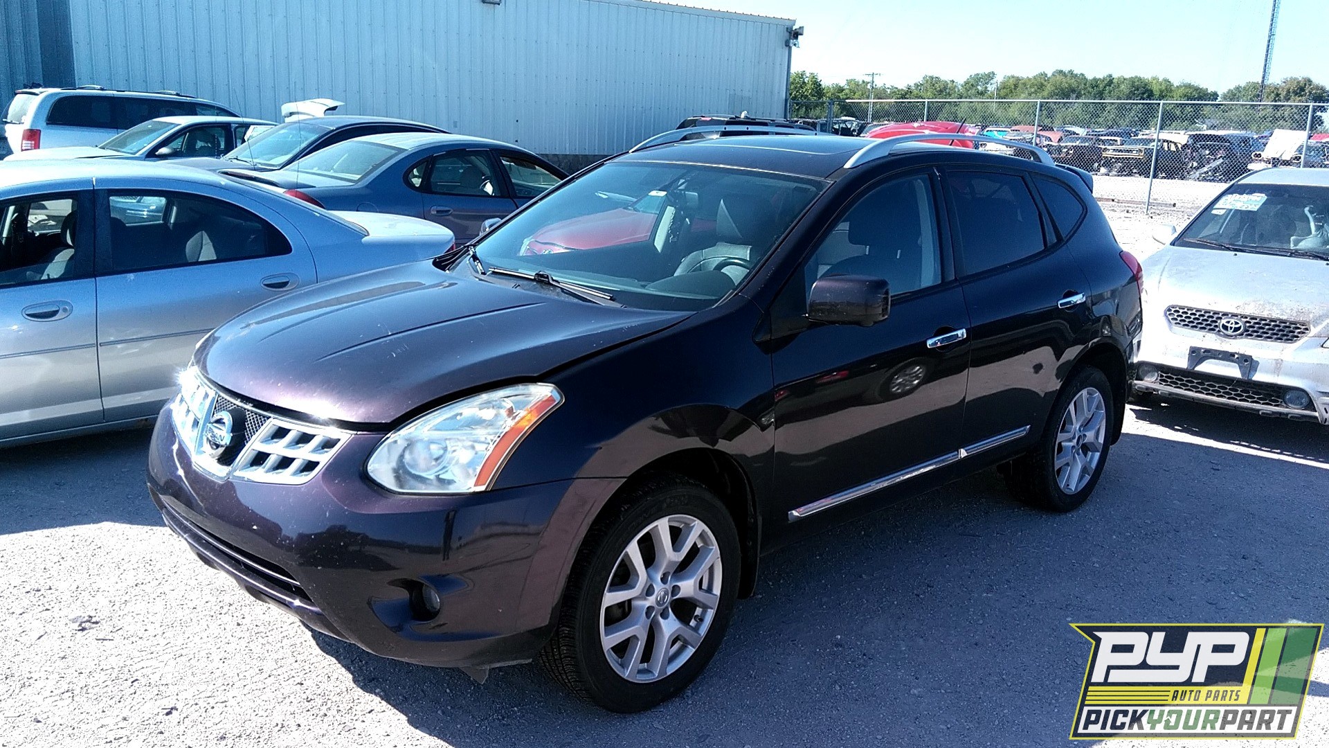 2012 NISSAN ROGUE partes disponibles