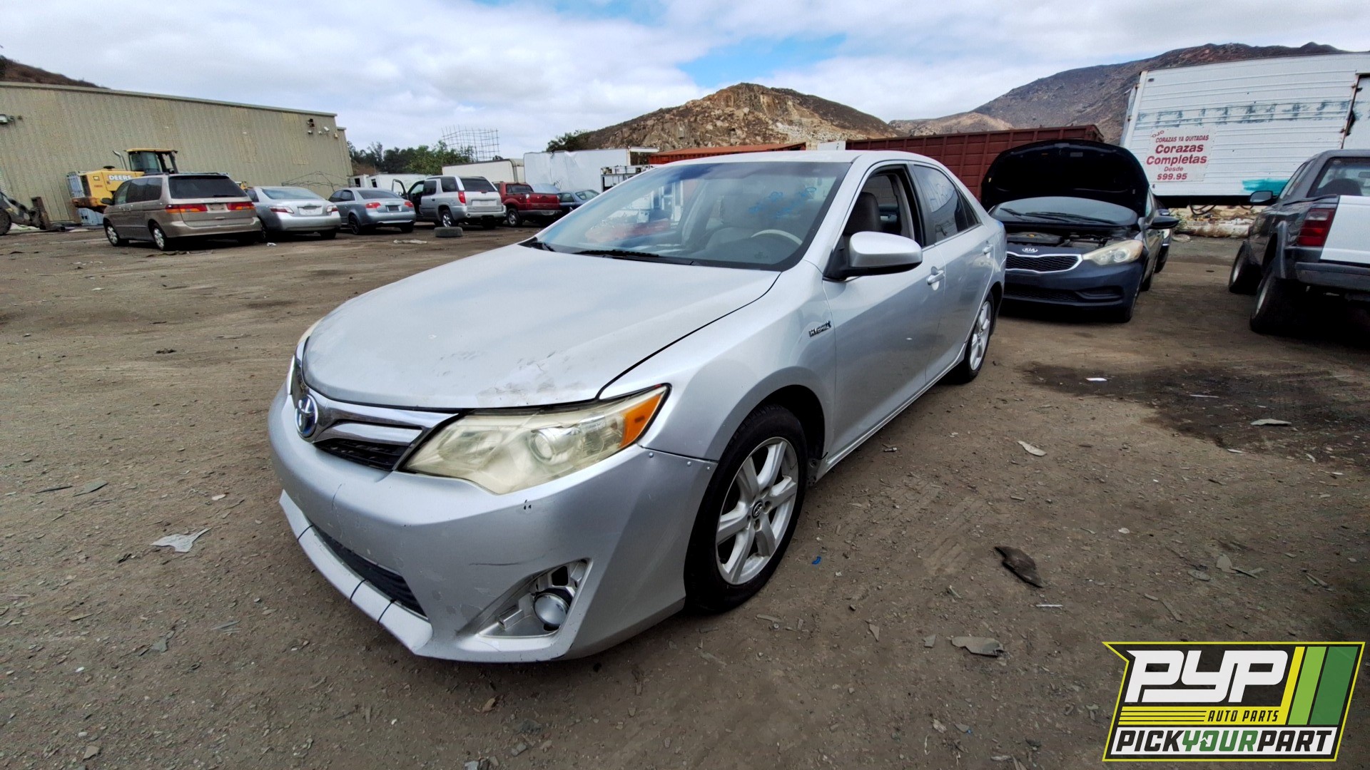 2012 TOYOTA CAMRY partes disponibles