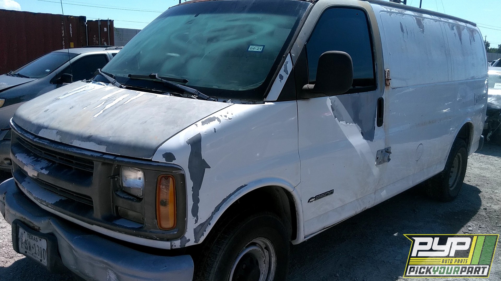 2001 CHEVROLET EXPRESS 2500 available for parts