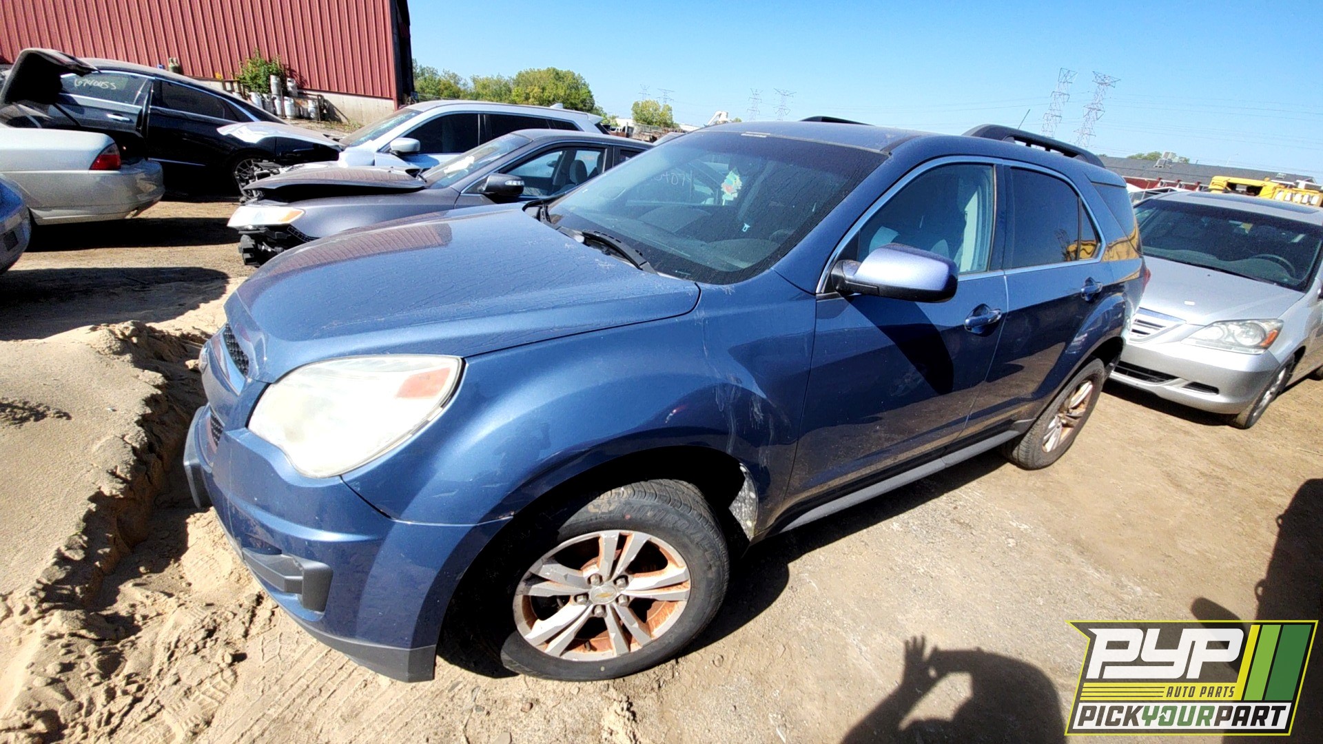 2011 CHEVROLET EQUINOX partes disponibles