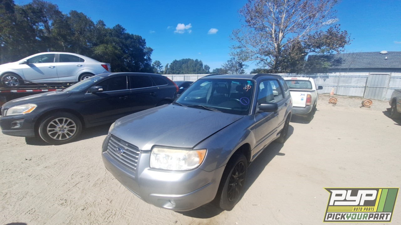 2007 SUBARU FORESTER partes disponibles