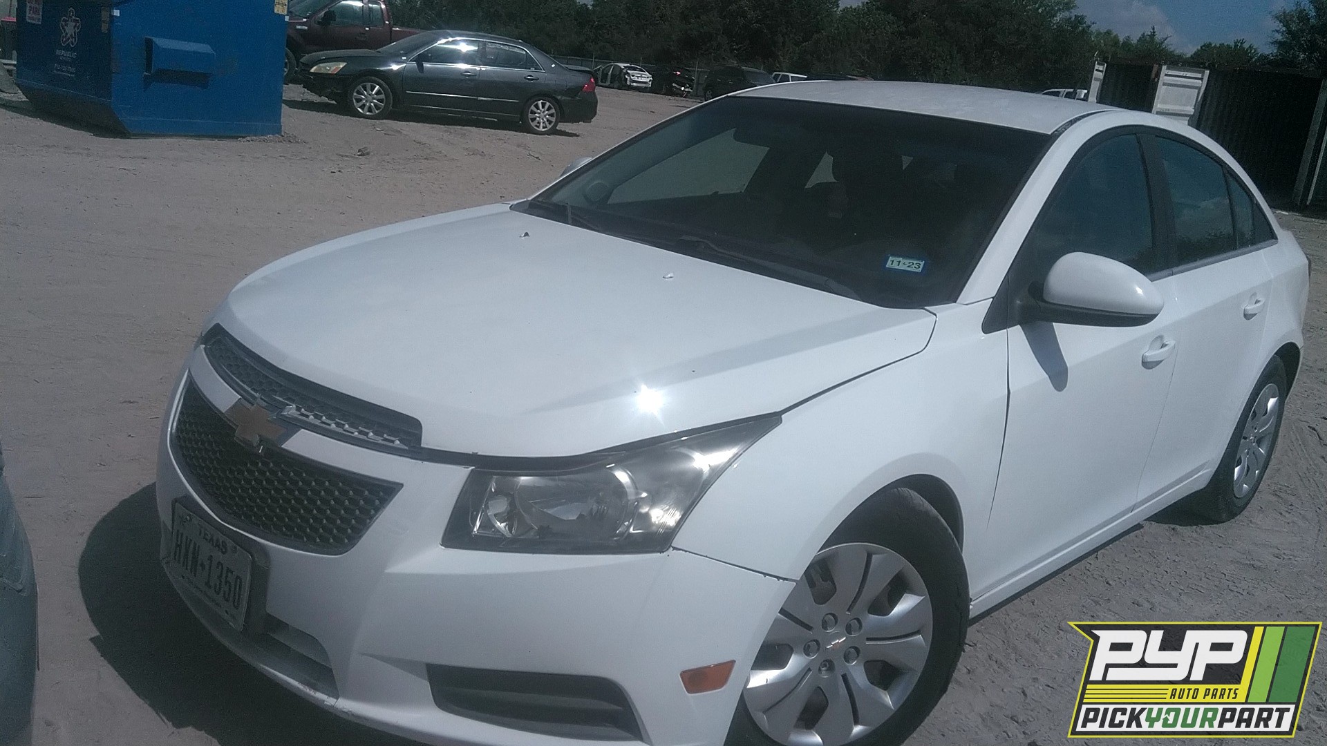 2012 CHEVROLET CRUZE partes disponibles