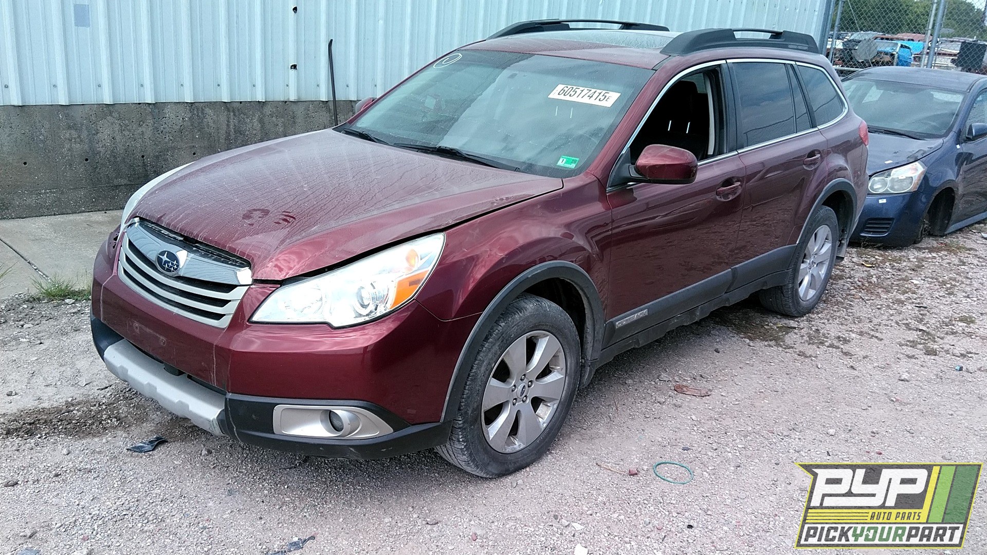2012 SUBARU OUTBACK partes disponibles
