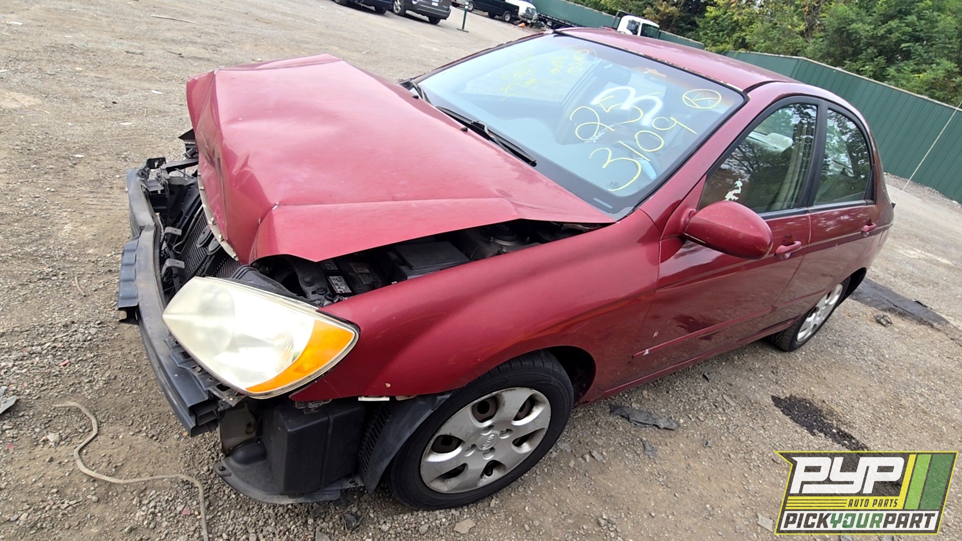 2006 KIA SPECTRA partes disponibles